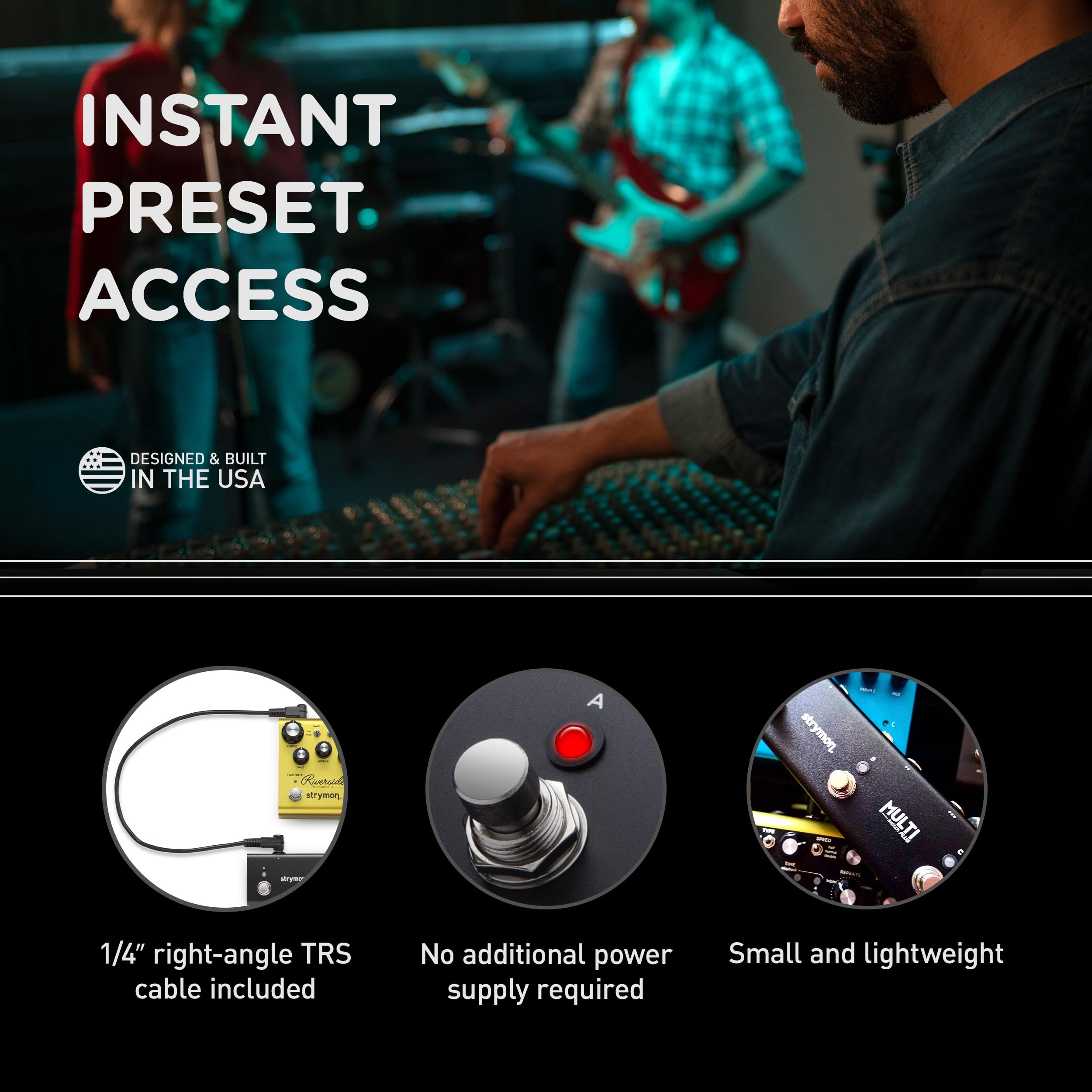 Amazon | strymon MULTI switch PLUS 拡張スイッチユニット | ライン