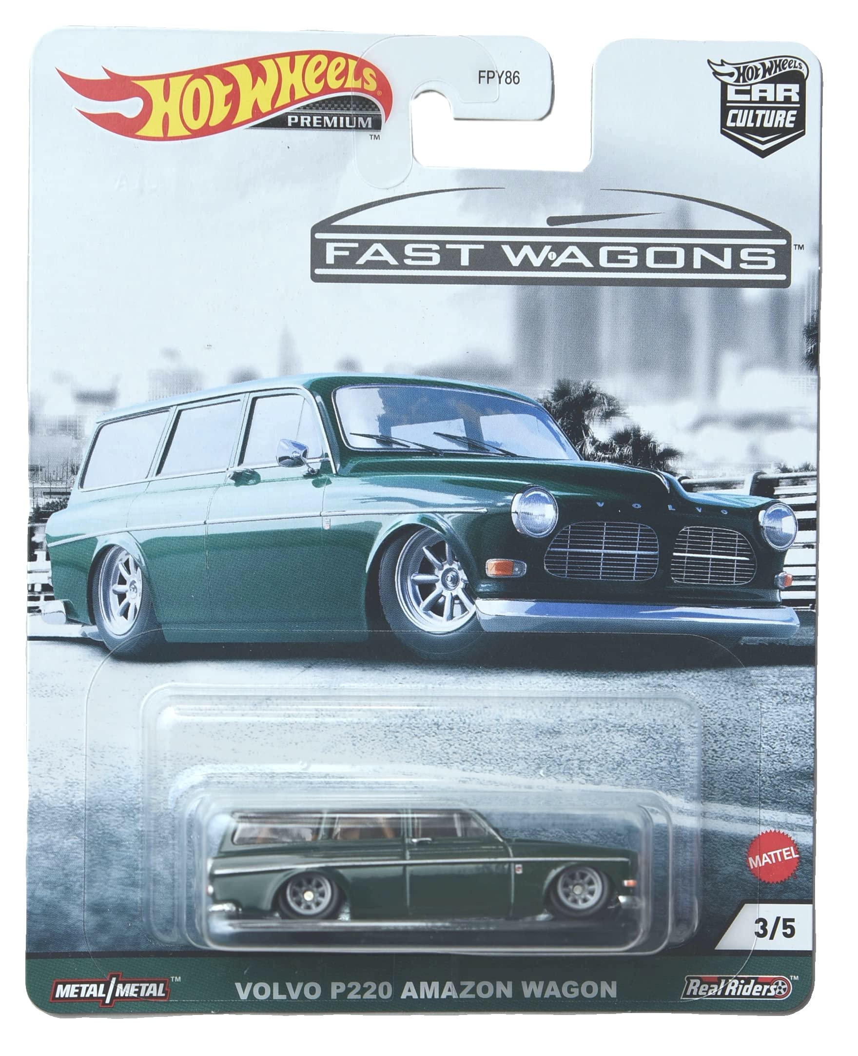 Amazon.com: Hot Wheels Volvo P220 Amazon Wagon, Fast Wagons : Toys