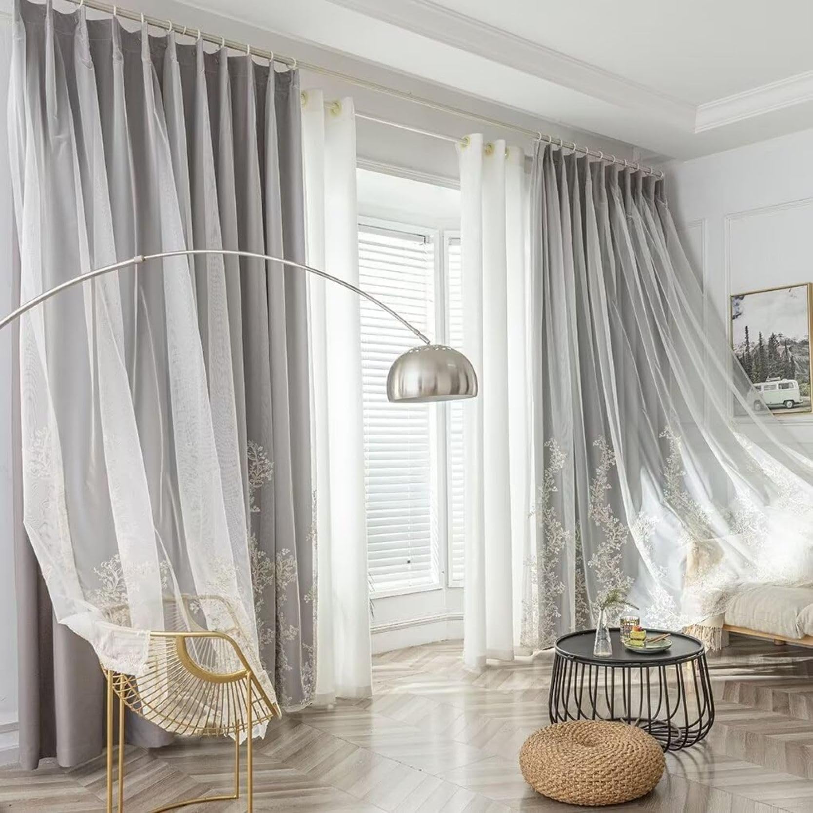 unico 】ドレープカーテン2枚セット JANTY丈187 幅105ベージュ unico