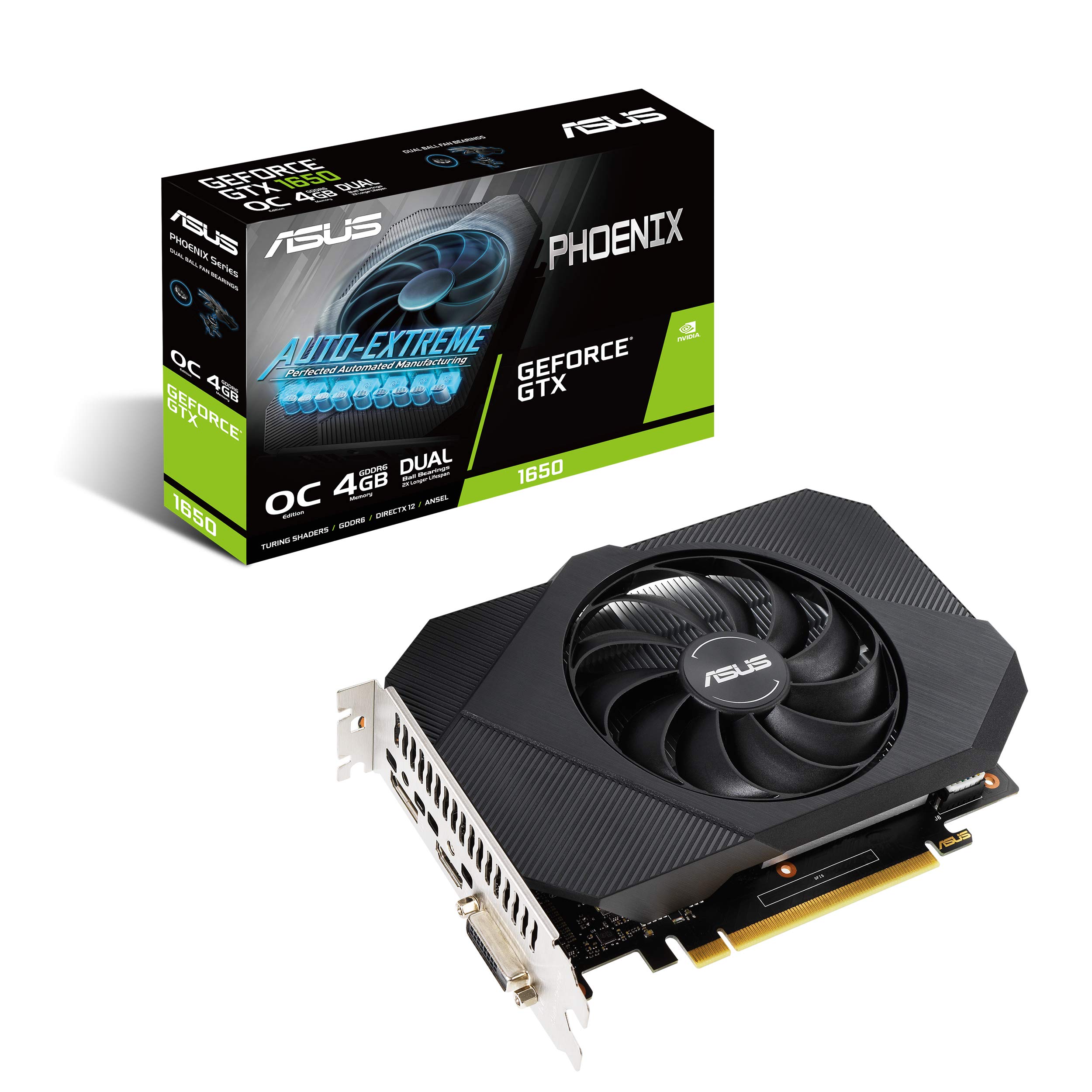 Amazon | ASUS Phoenix NVIDIA GeForce GTX 1650 OC Edition