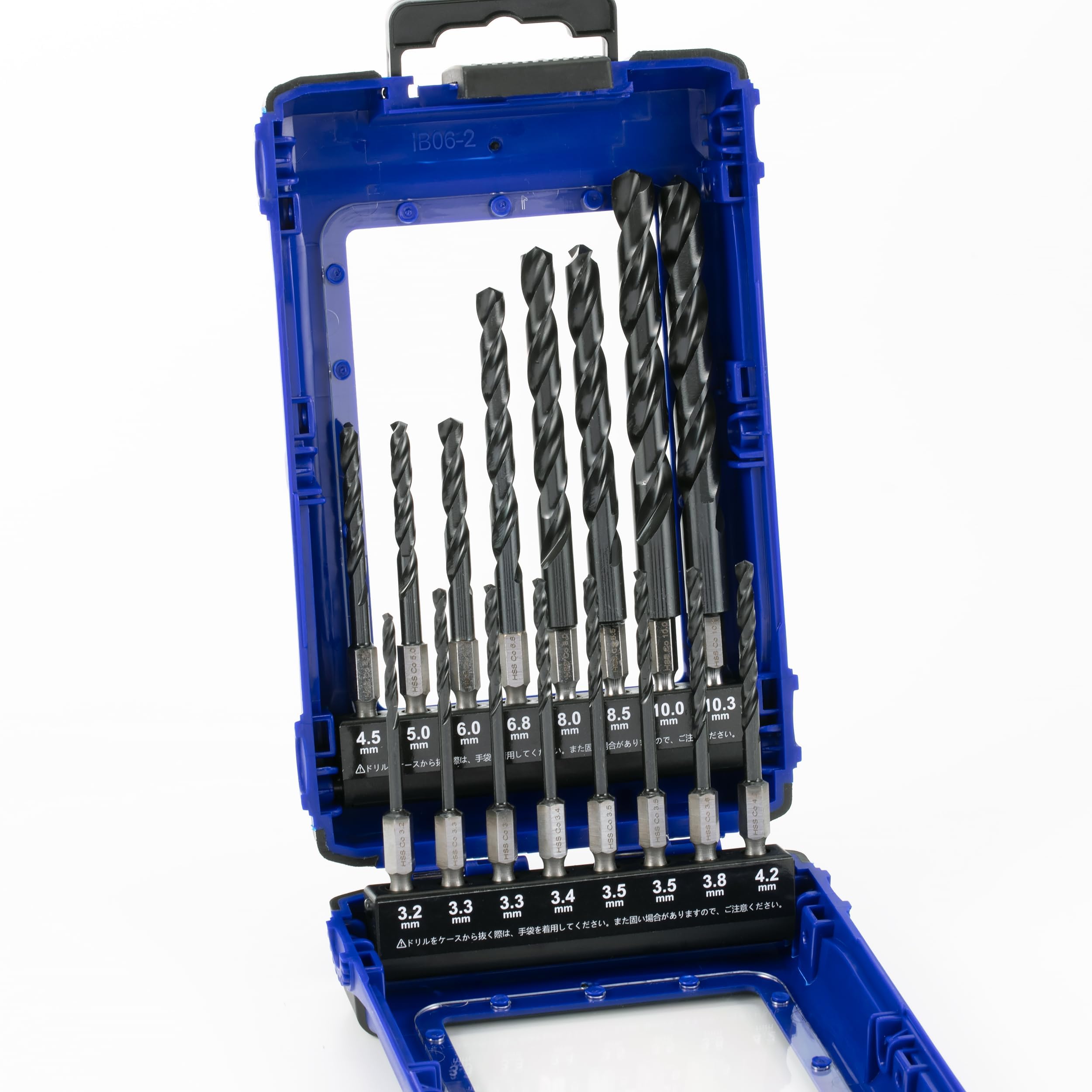 Amazon | trial-c 削り出し一体型ドリル ステンレス・鉄用 16本組 六角