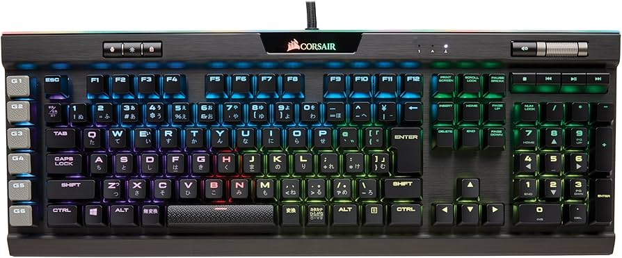 Amazon.co.jp: Corsair K95 RGB PLATINUM MX Speed 日本語ゲーミング