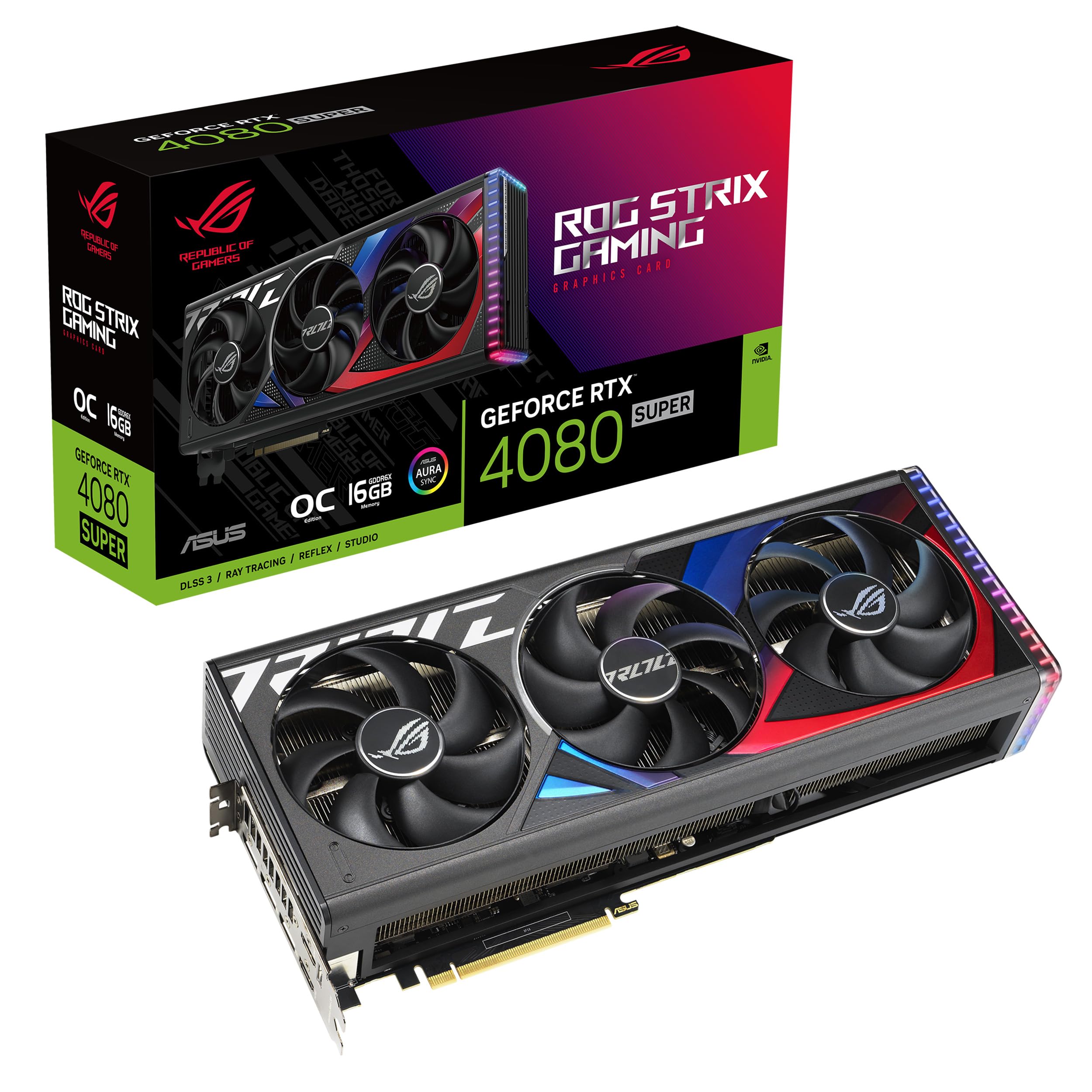 Amazon.com: ASUS ROG Strix GeForce RTX™ 4080 Super OC Edition