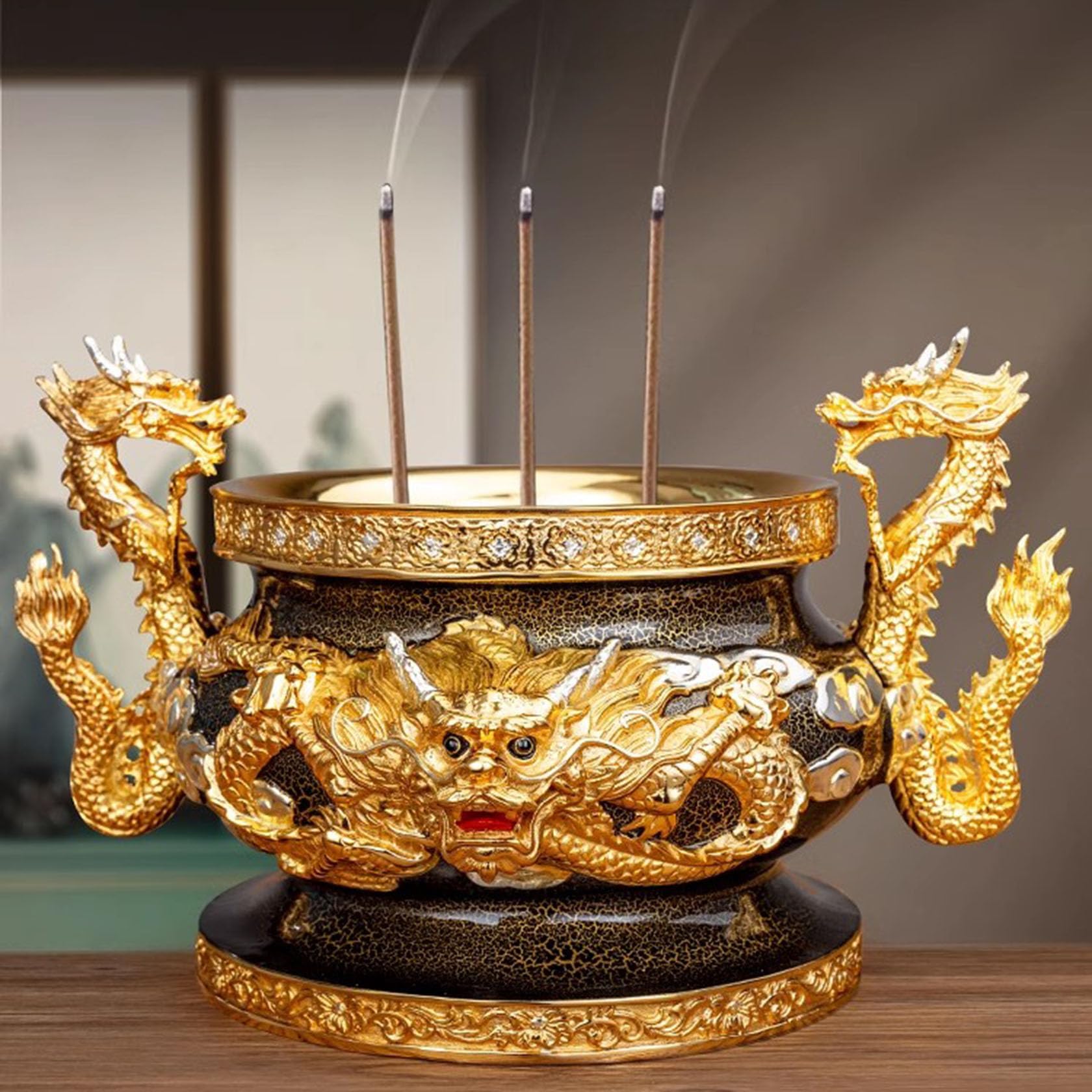 銅製 香炉 香道具 茶道具 装飾品 工芸品 置物 銅細工 白菜香炉 香挿