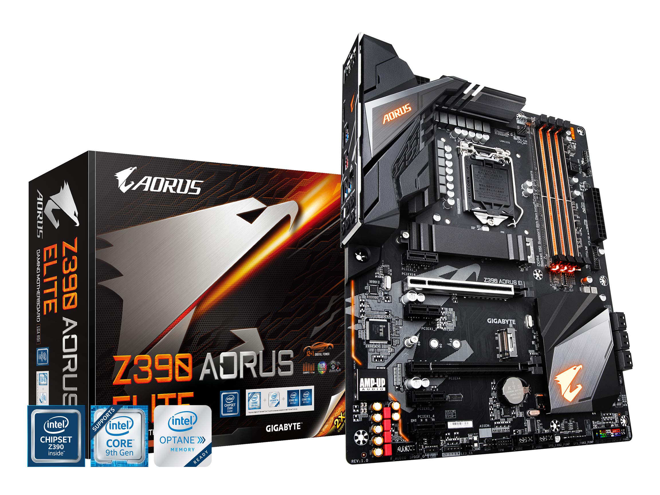 Amazon | GIGABYTE Z390 AORUS ELITE ATX ゲーミングマザーボード
