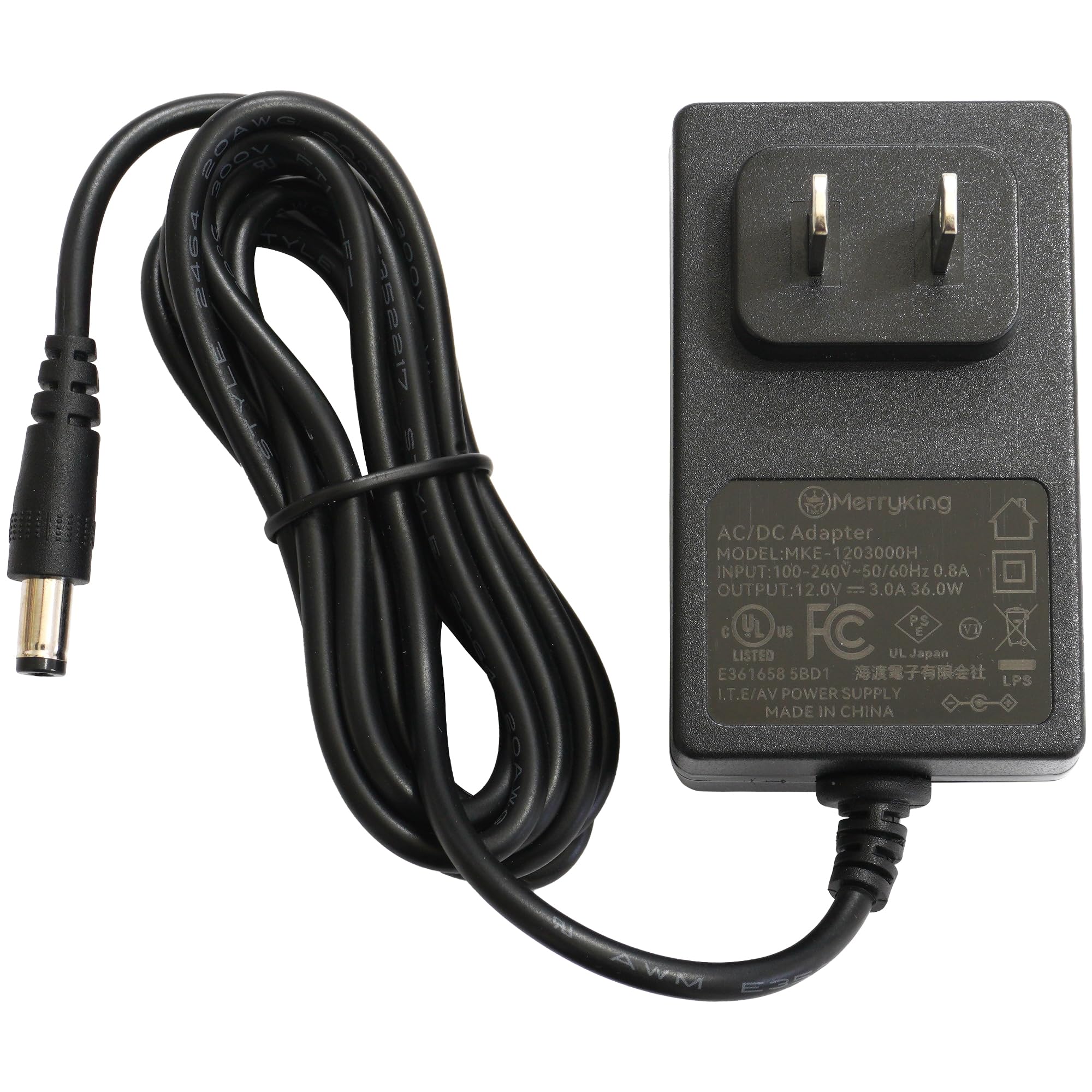 Amazon.co.jp: Kaito Denshi(海渡電子) ACアダプター 12V 3A