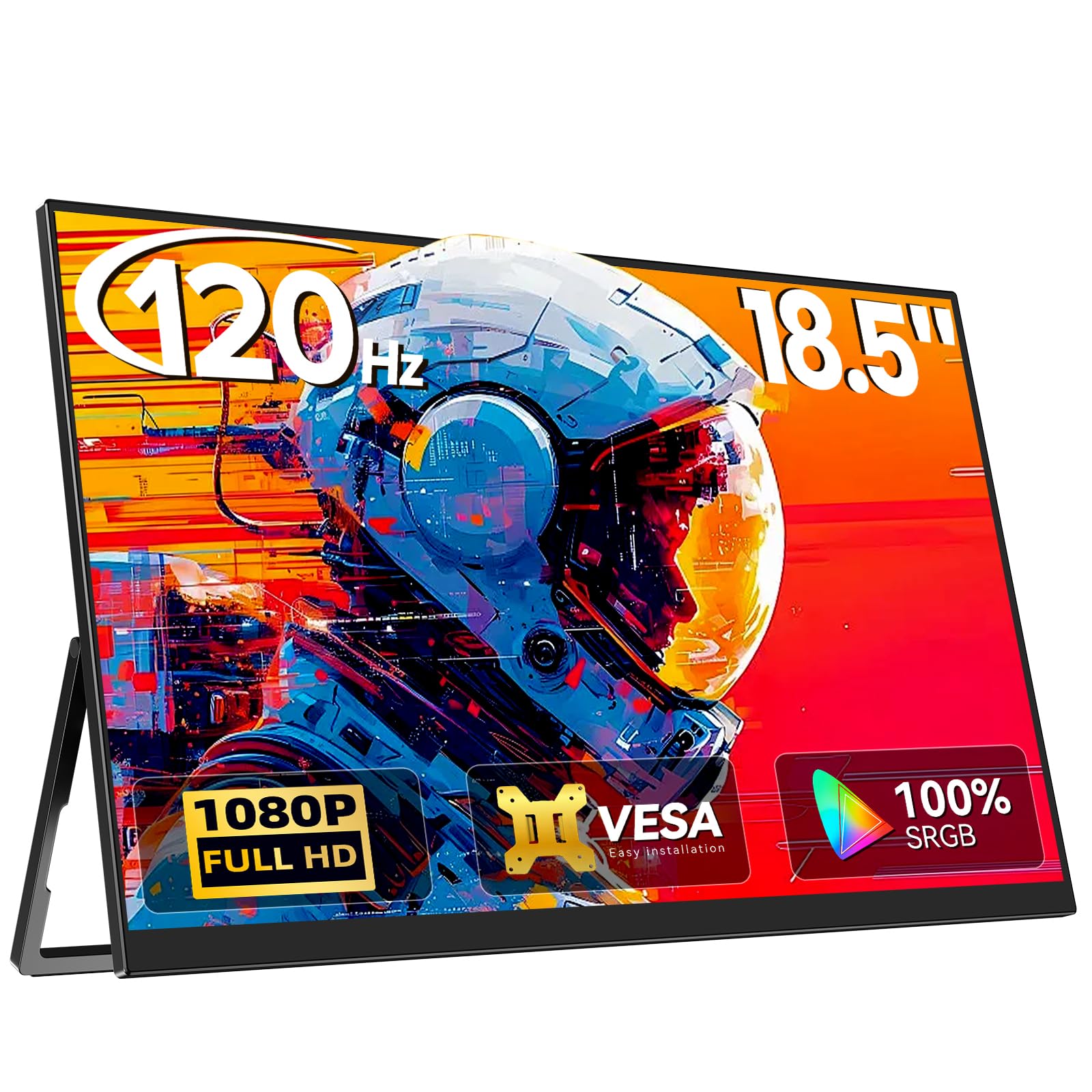 Amazon.co.jp: 18.5インチ 120Hz モバイルモニター Newsoul ポータブル