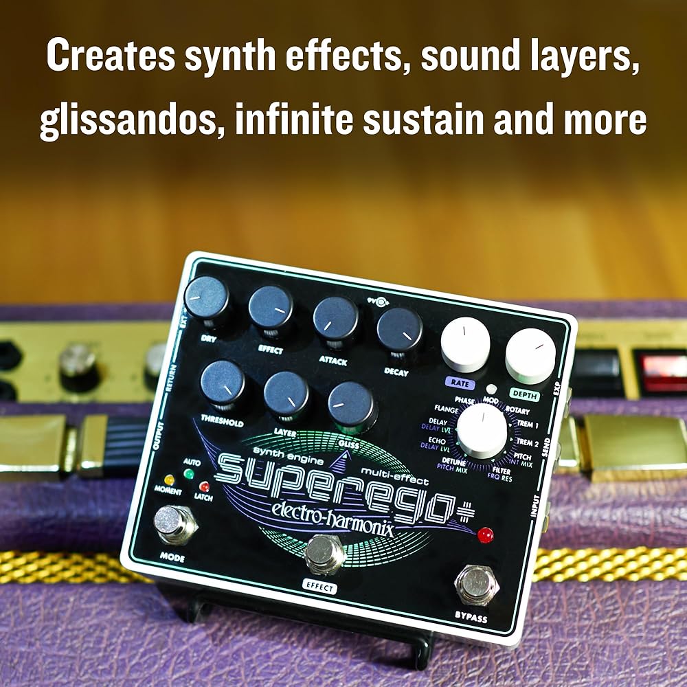 Amazon.co.jp: Electro-Harmonix Superego+ ギターシンセエフェクター