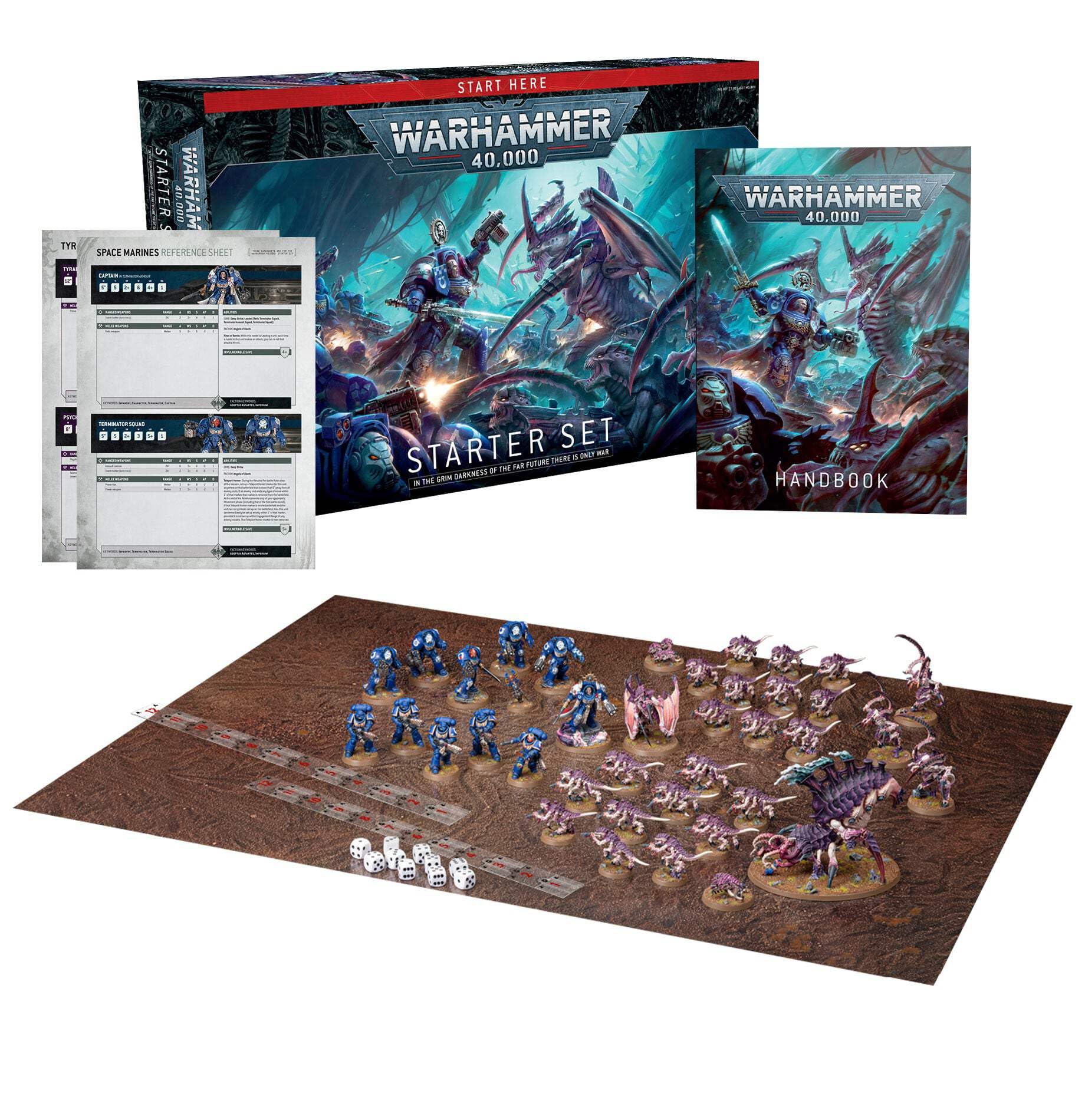 Amazon | Games Workshop Warhammer 40K 2023 Starter Game Set