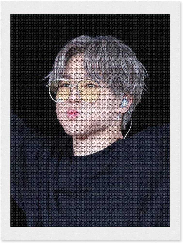 Amazon.co.jp: 30×40cm ダイヤモンドアート BTS 防弾少年団 JIMIN