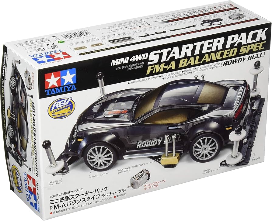 Amazon | タミヤ(TAMIYA) ミニ四駆REVシリーズ No.10 スターターパッ