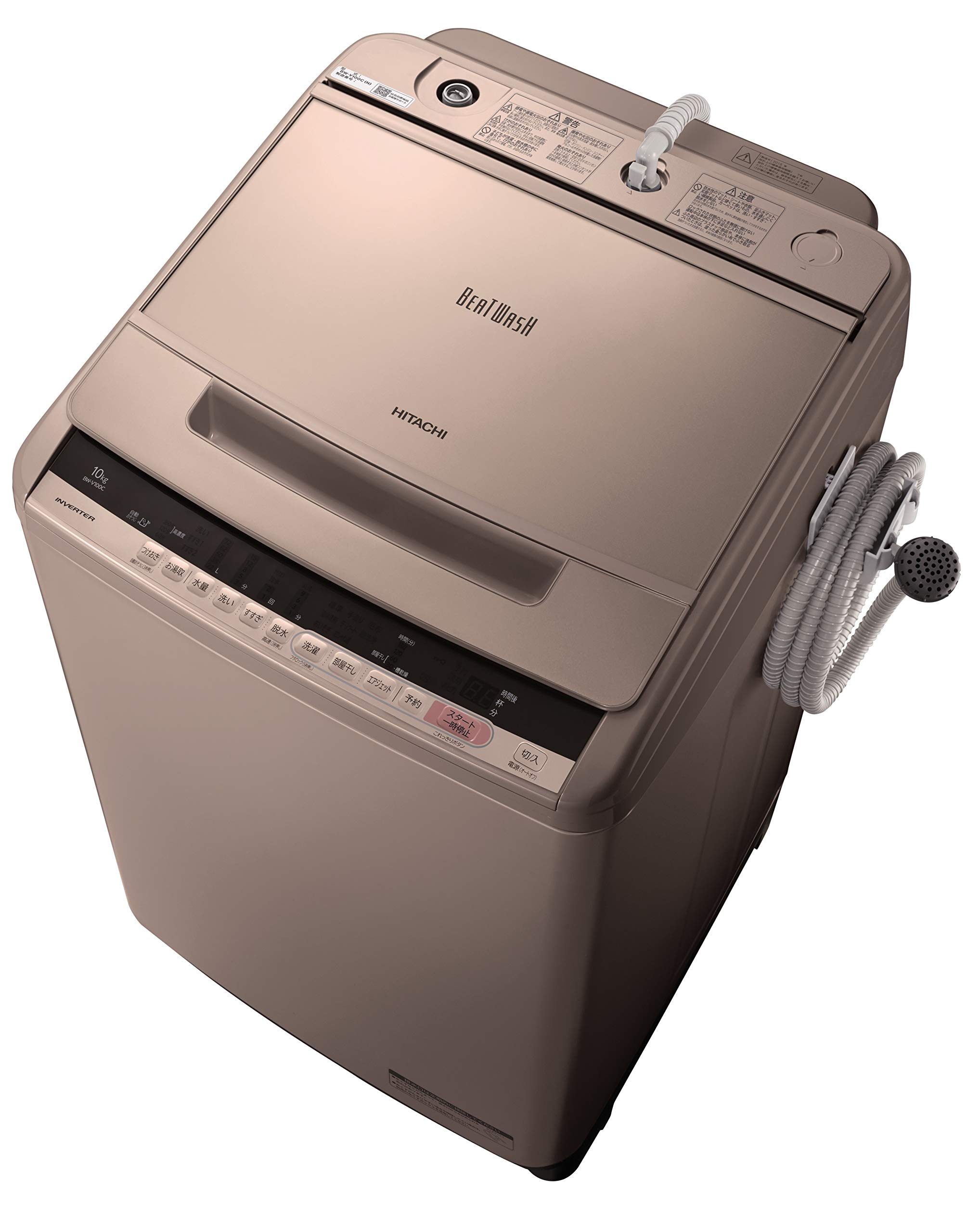 Amazon.co.jp: 日立 全自動洗濯機 ビートウォッシュ 洗濯容量10kg 本体