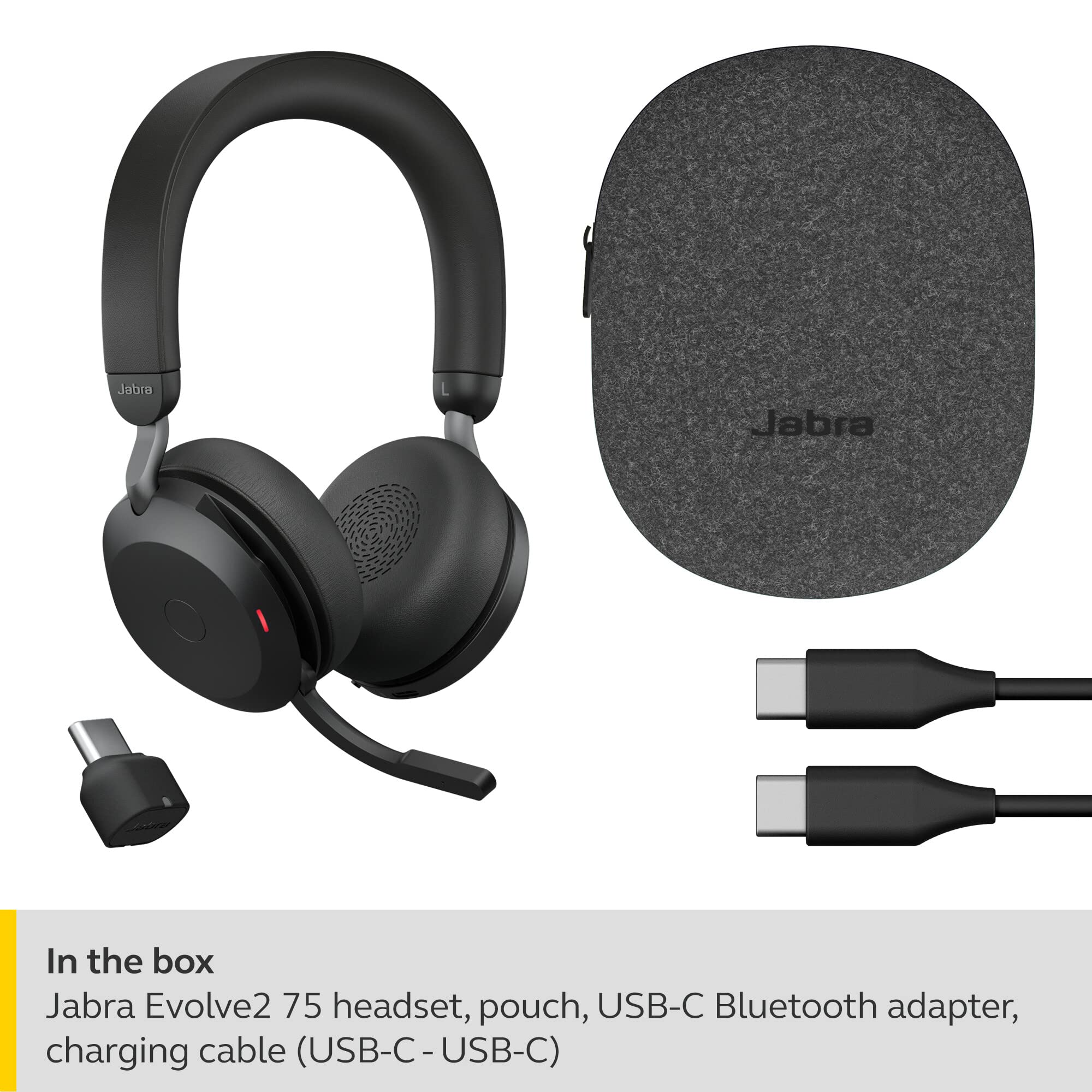 Amazon.co.jp: Jabra Evolve2 75 - USB-C MS Teams - ブラック