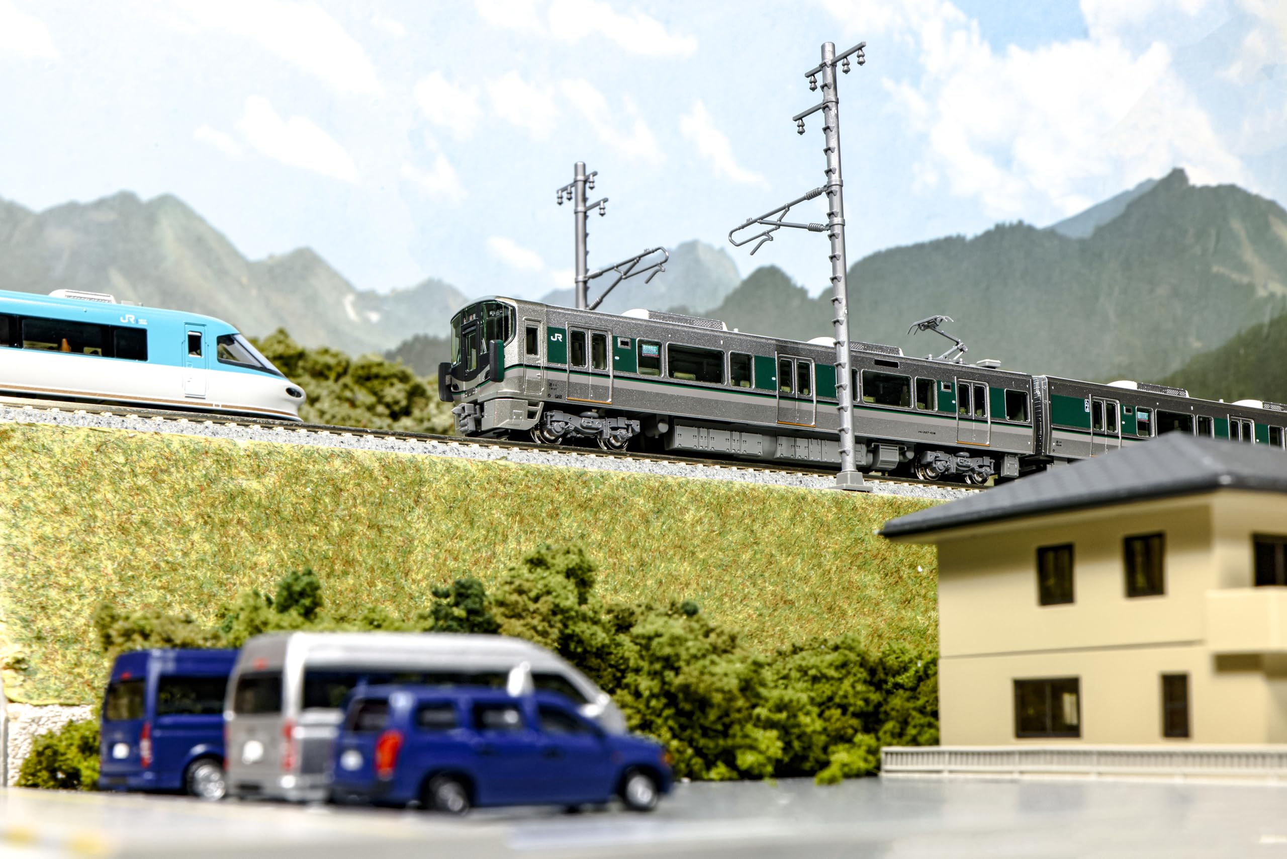 Amazon | KATO Nゲージ 227系1000番台 SR編成 2両セット 10-1905 鉄道