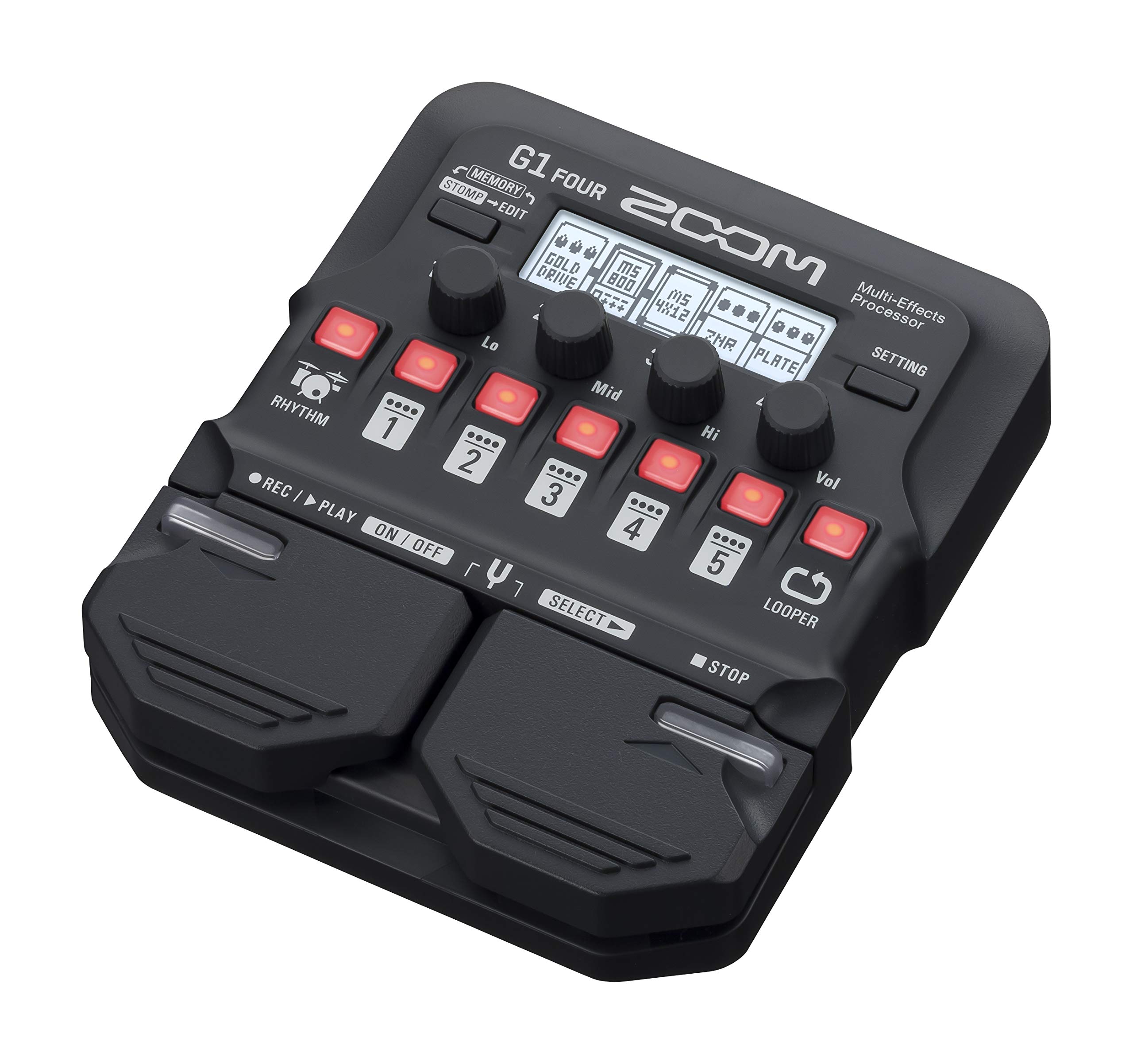 Amazon.com: Zoom G1 FOUR Guitar Multi-Effects Processor Pedal