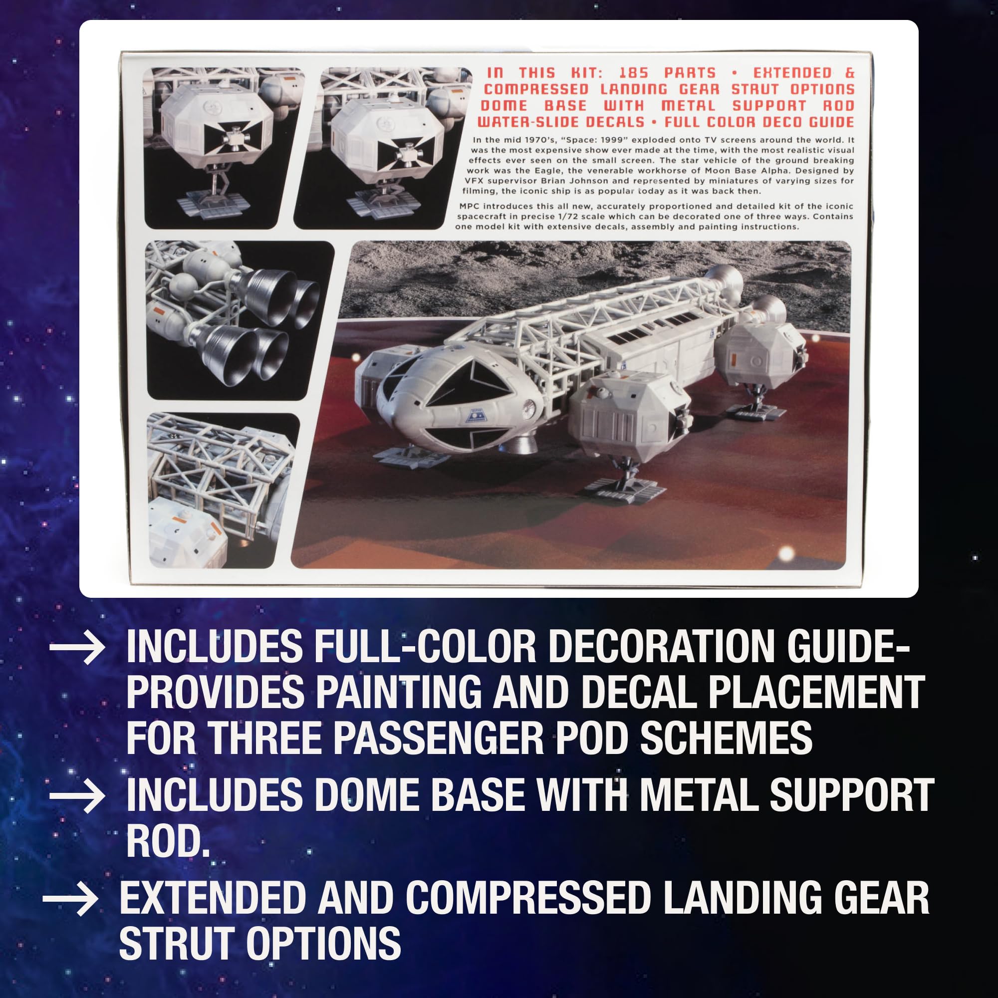 Amazon | MPC スペース1999 イーグルトランスポーター 1/72スケール