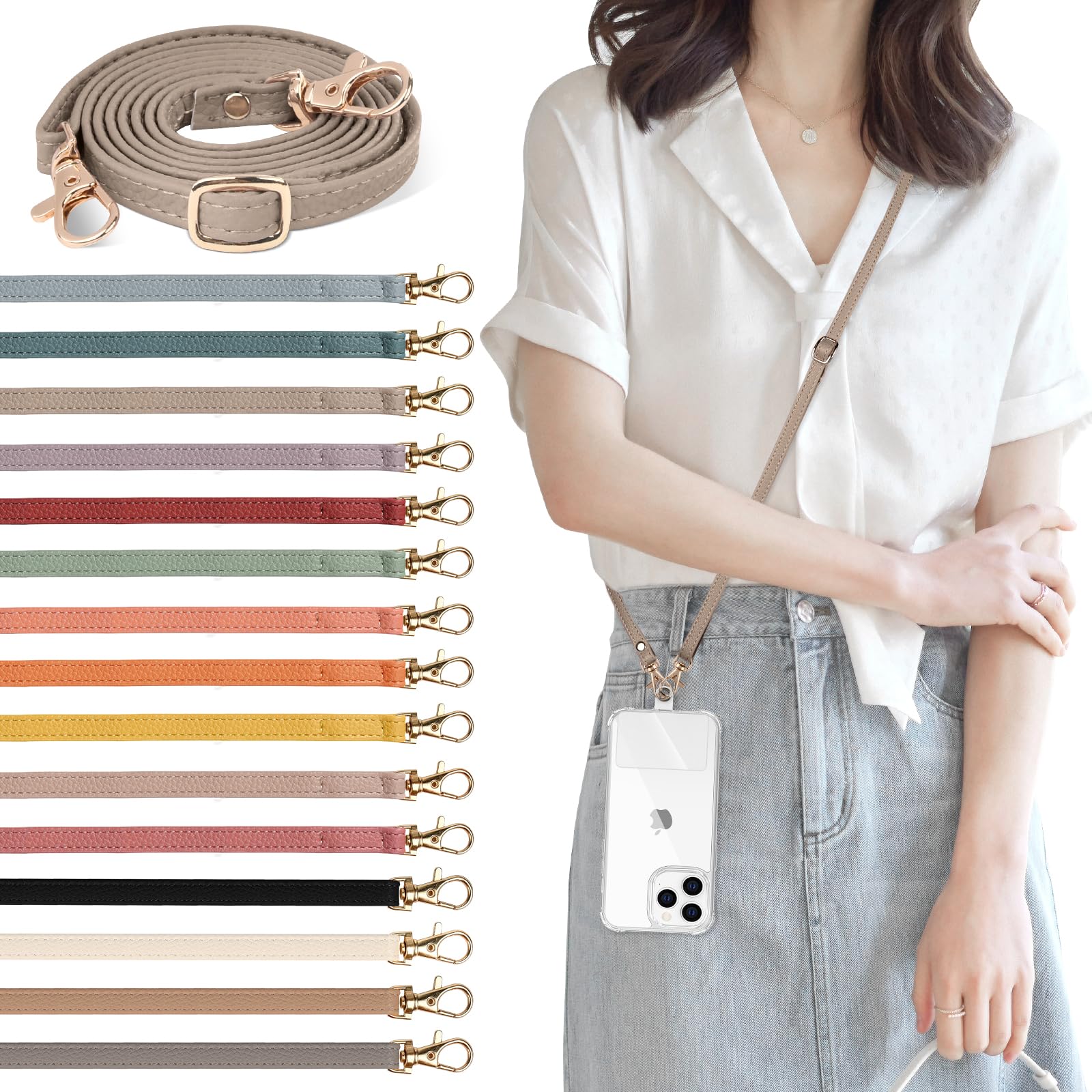 Amazon.co.jp: [Mavanda] スマホストラップ スマホ ショルダー