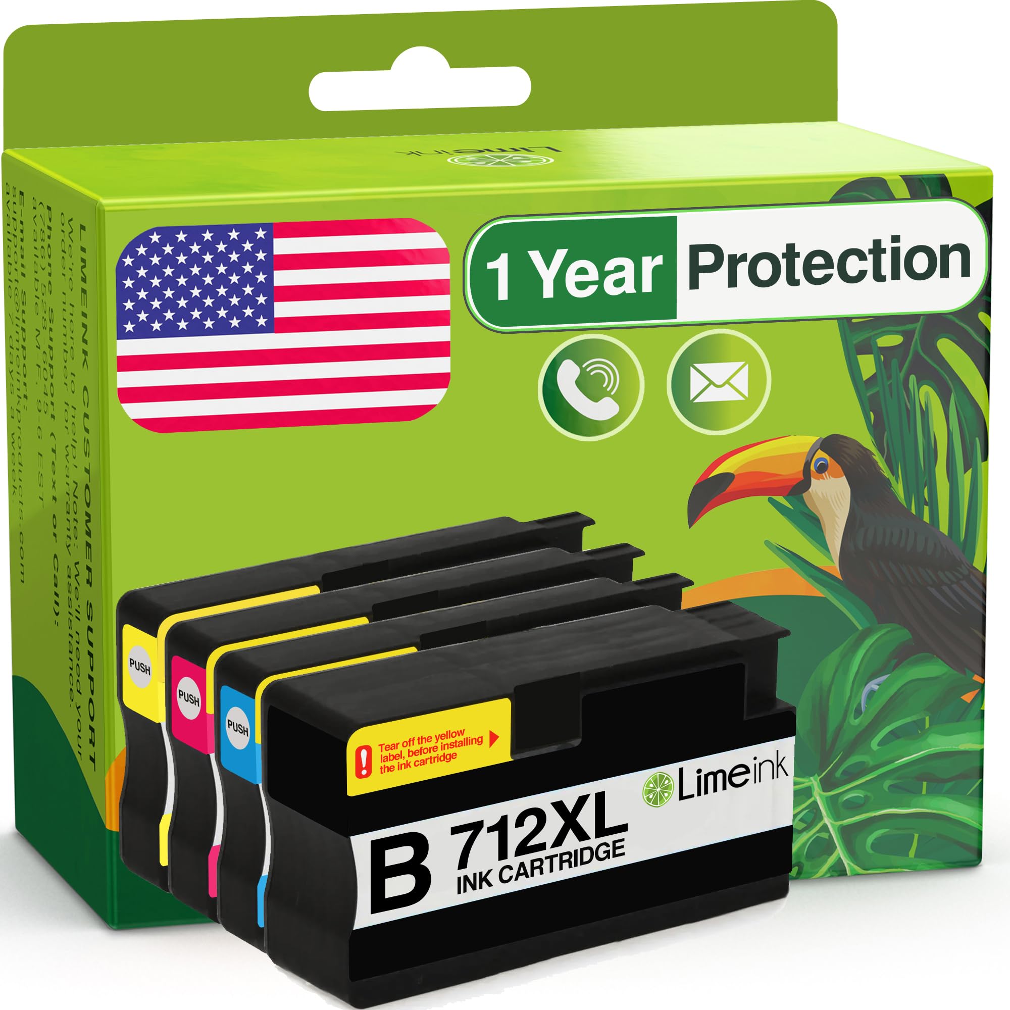 Amazon.co.jp: Limeink 互換インクカートリッジ HP 712インク