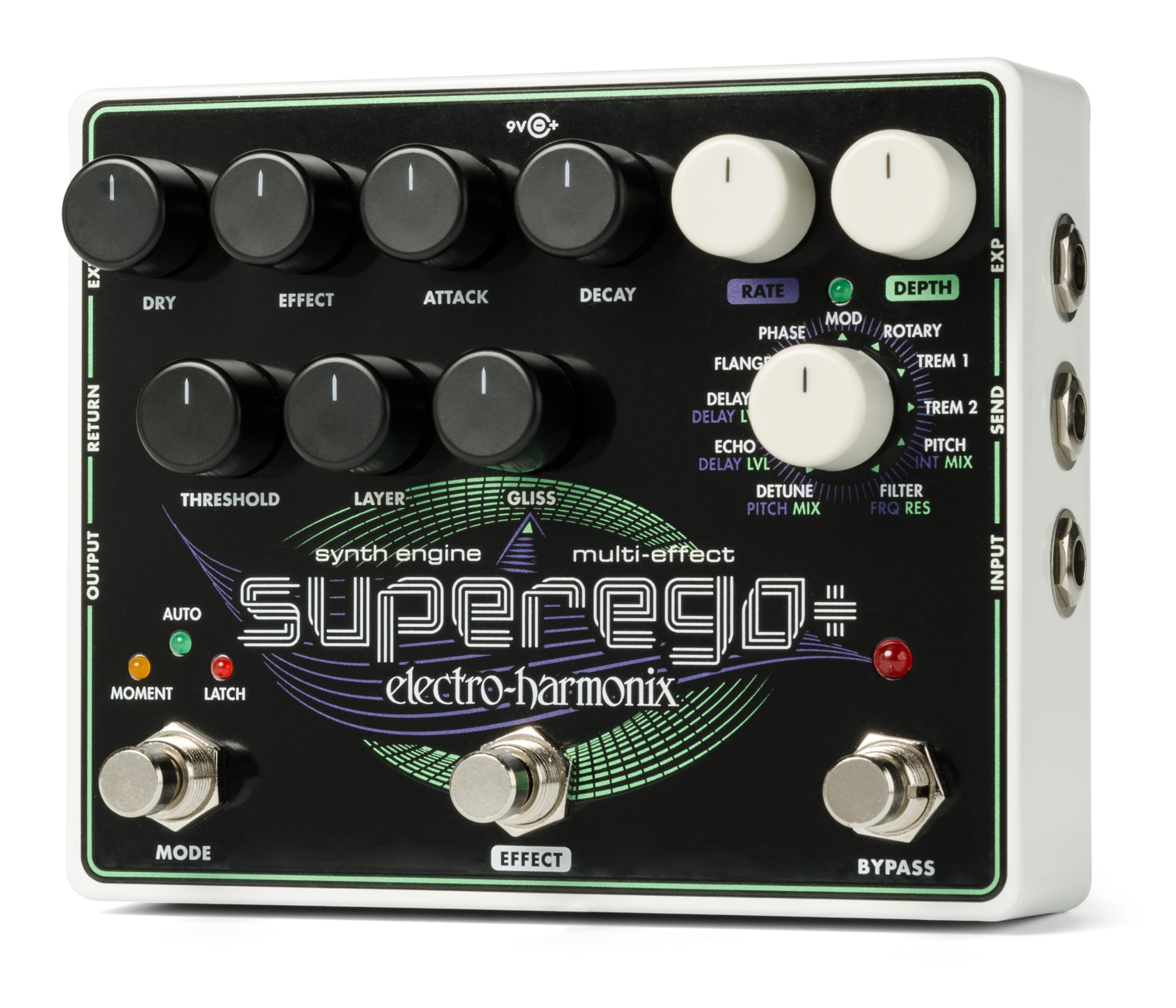 Amazon.com: Electro-Harmonix Superego+ Synth Engine/Multi-Effects