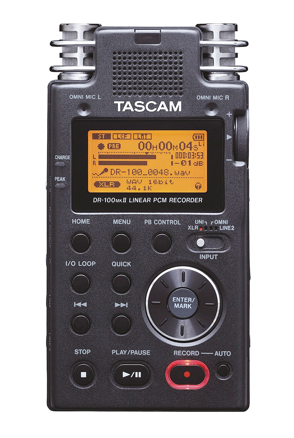 Amazon | TASCAM リニアPCMレコーダー 24bit/96kHz対応 DR-100MKII