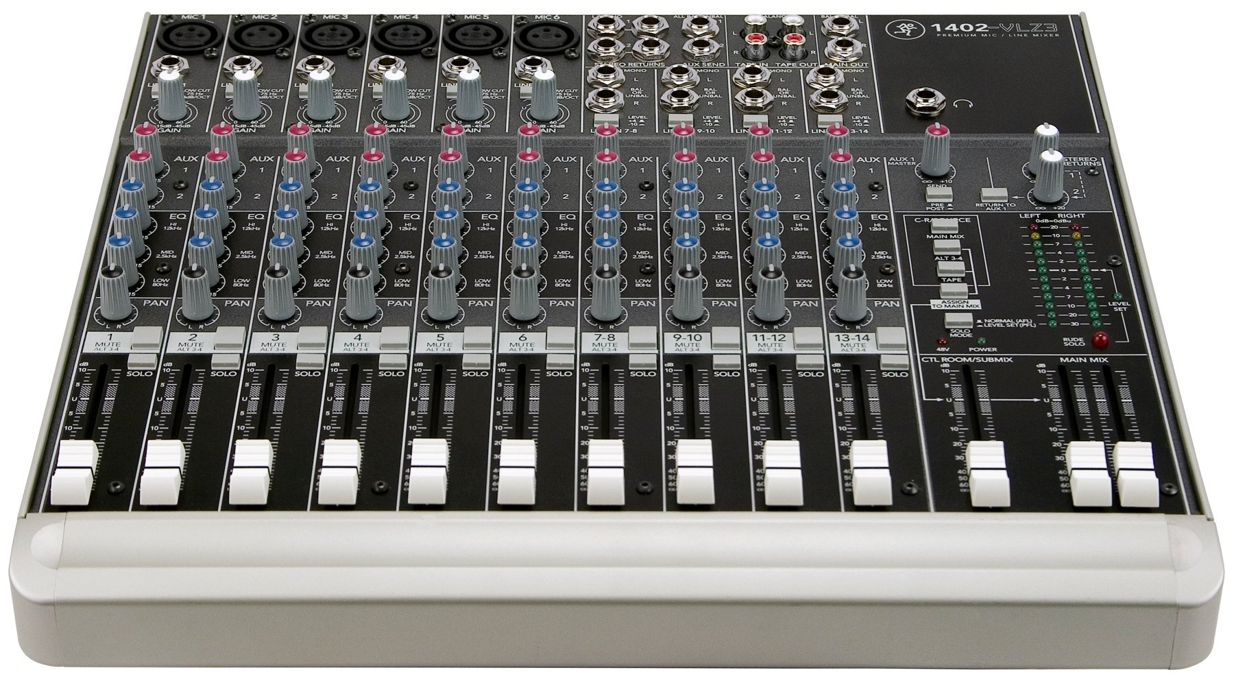 Amazon.com: Mackie 1402-VLZ3 14-Ch. Compact Recording/SR Mixer