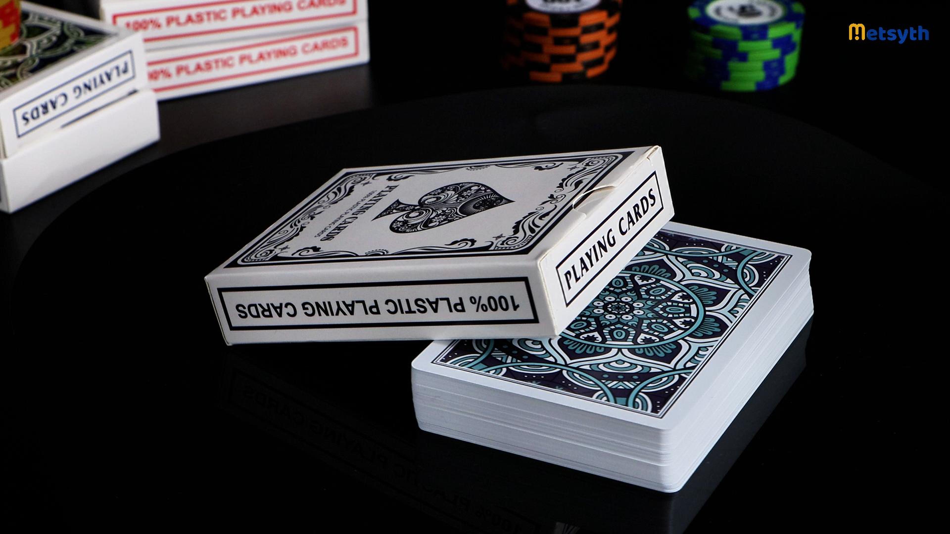 Amazon.com: Metsyth Playing Cards,Plastic Playing Cards Waterproof