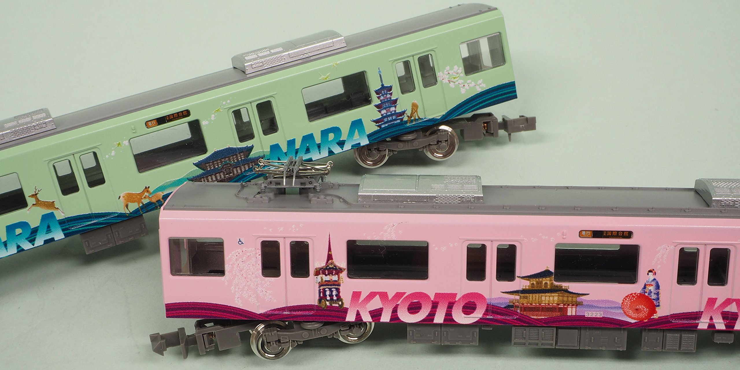 Amazon | グリーンマックス Nゲージ 近鉄3220系 KYOTO-NARAラッピング