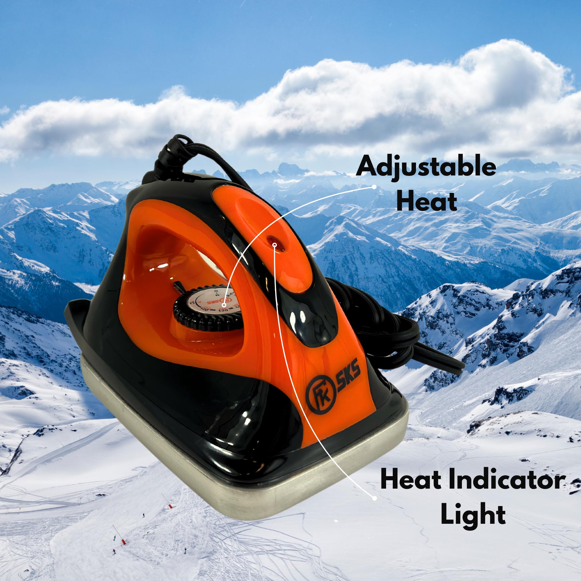 Amazon | デラックススキー/スノーボードワックスアイロン