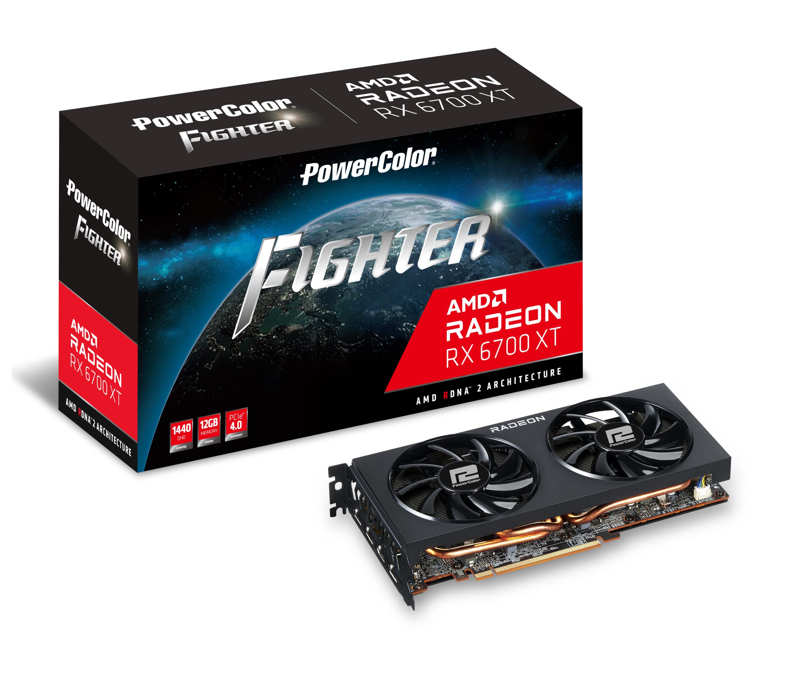 Amazon.com: PowerColor Fighter AMD Radeon RX 6700 XT Gaming