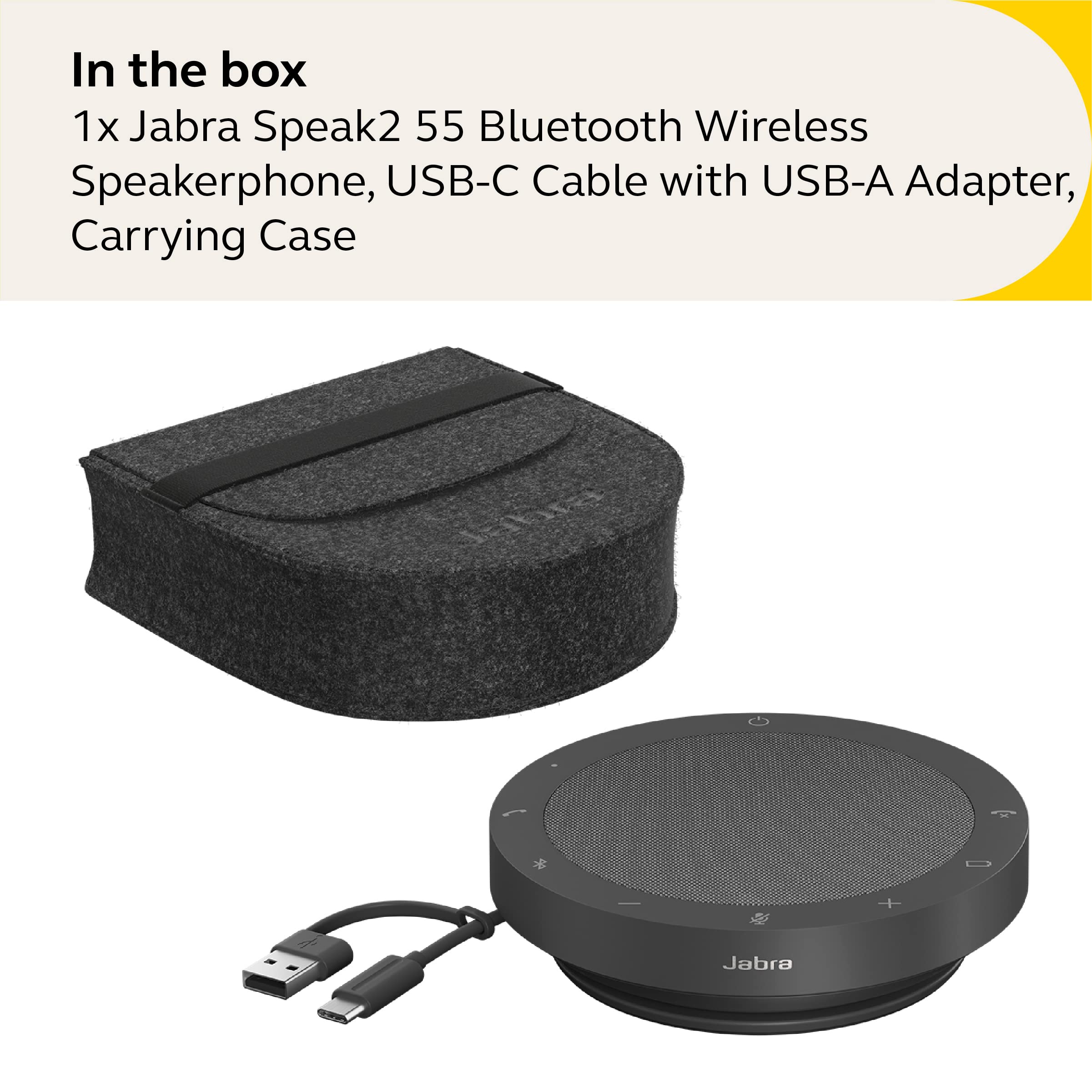 Amazon.com: Jabra Speak2 55 Wireless Bluetooth Speakerphone