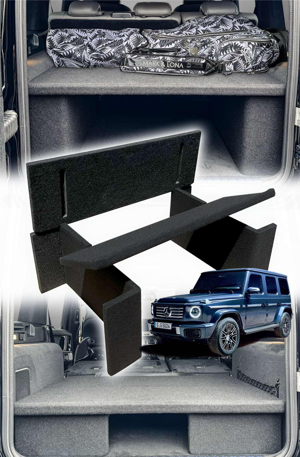 Amazon.co.jp: 【正規品】24y- W465新型Gクラス専用 ラゲッジボード