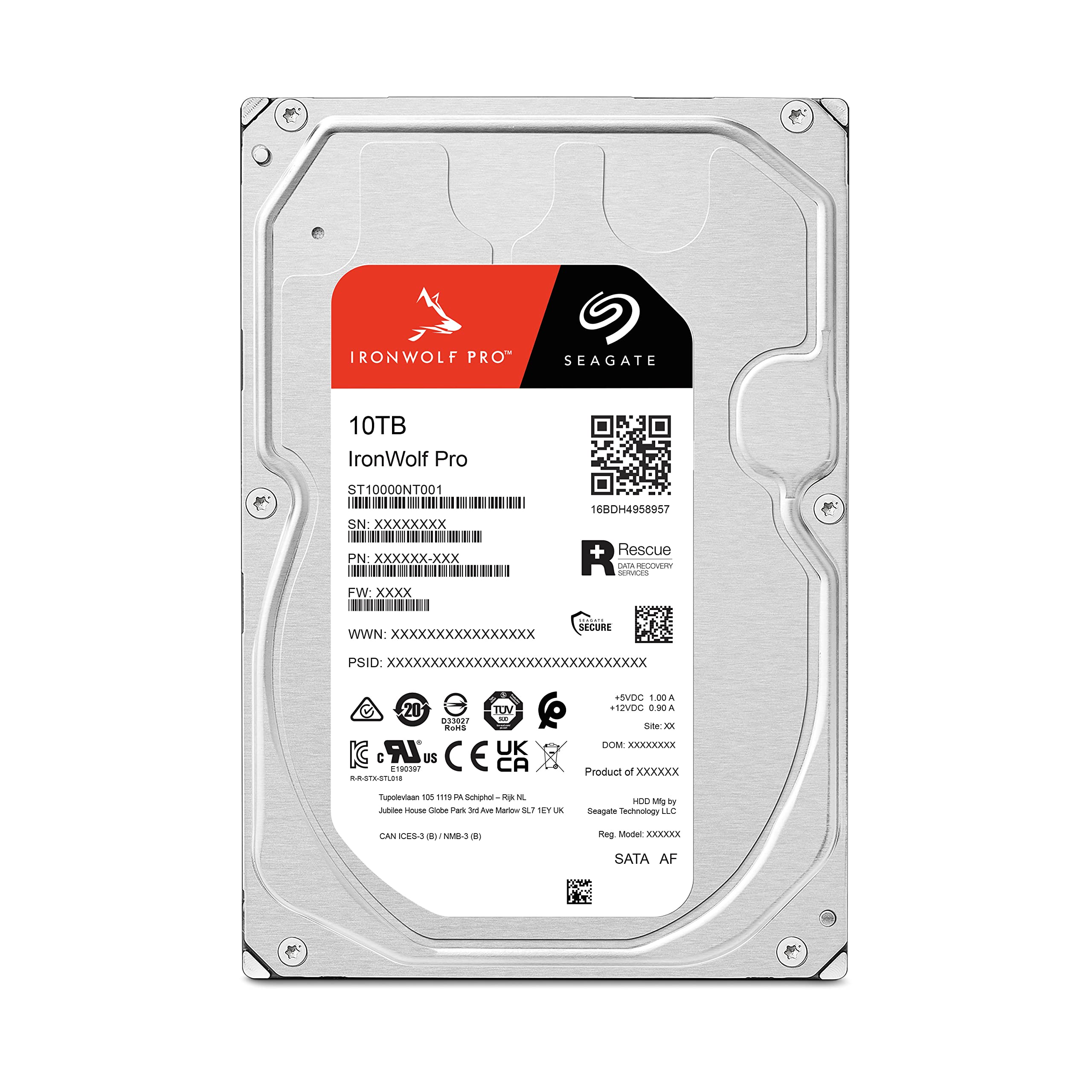 Amazon.com: Seagate IronWolf Pro, 10 TB, Enterprise NAS Internal