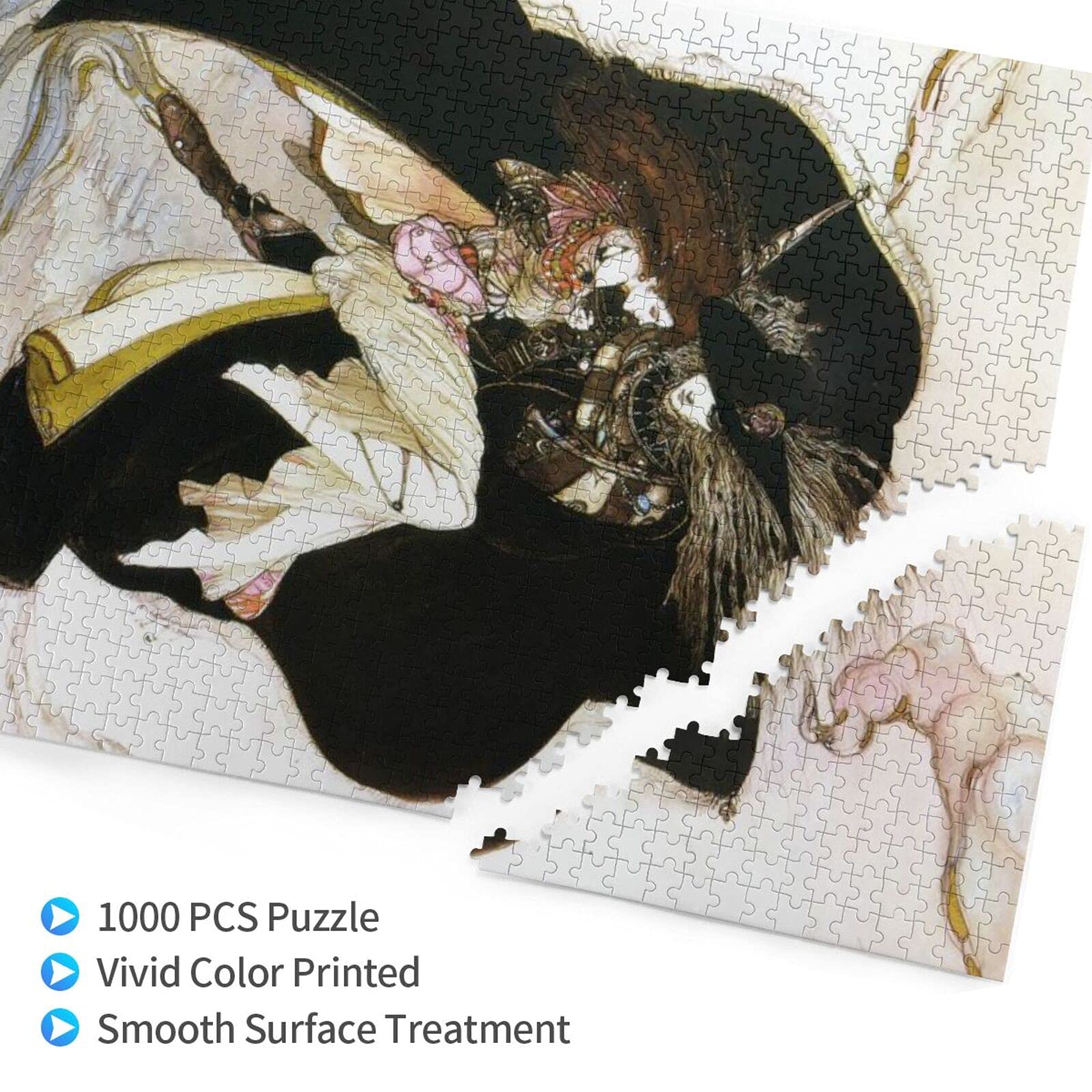 Amazon | 天野喜孝図 1000ピ 木製パズルジグソー、大人と子供への最高