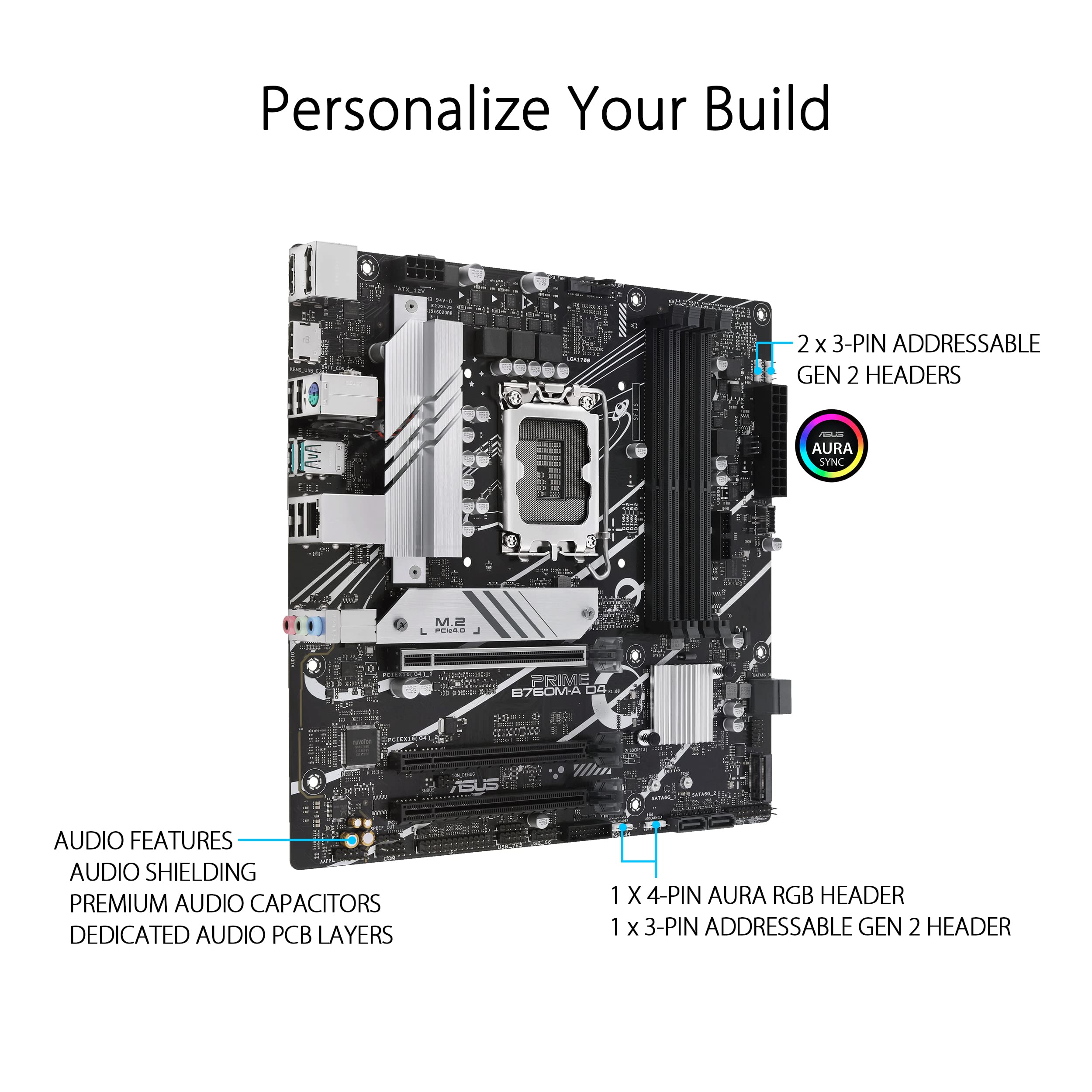 Amazon | ASUS Prime B760M-A D4 Intel® B760 (LGA 1700)(第13世代