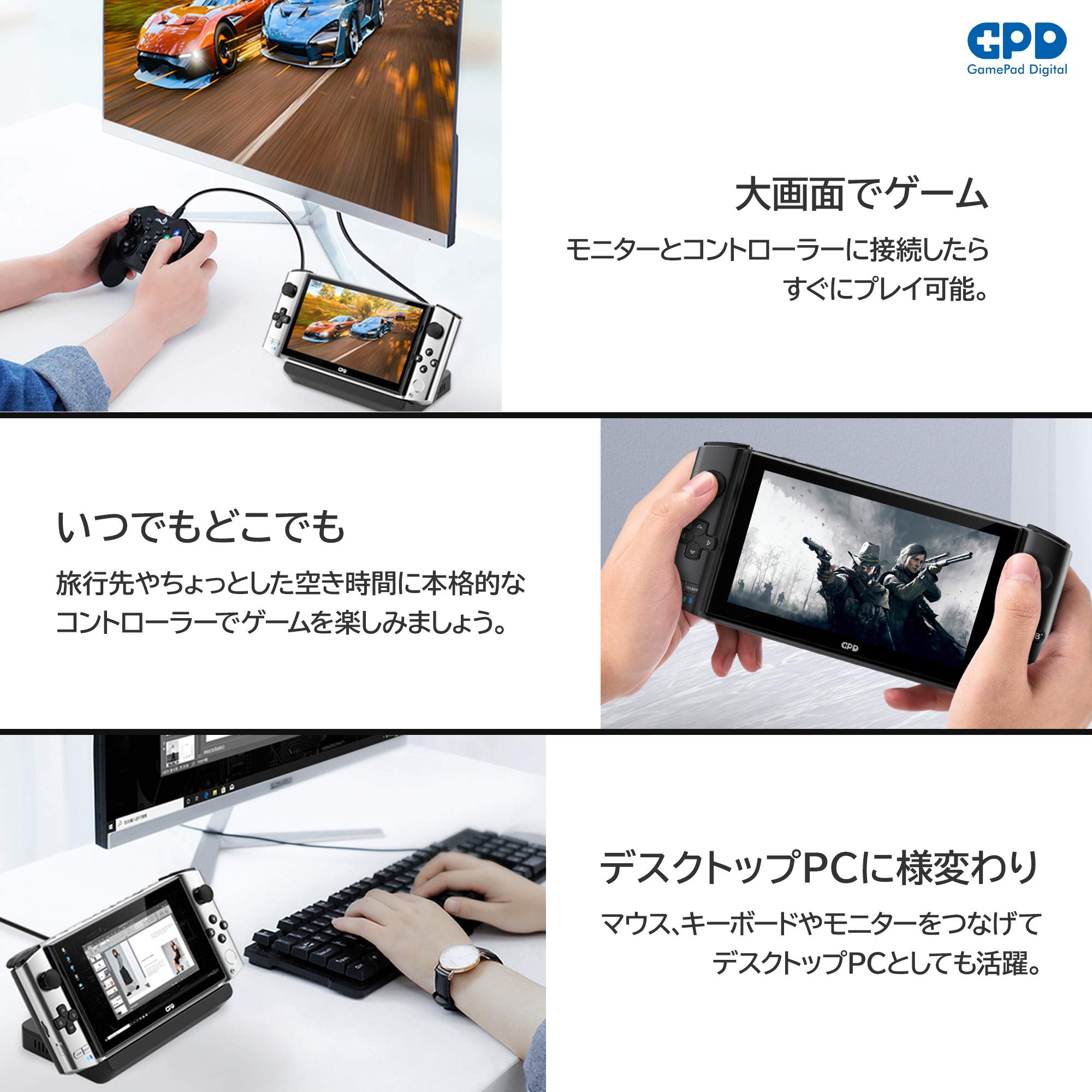 Amazon.co.jp: GPD WIN3 天空パッケージ版 ポータブルゲーミングPC