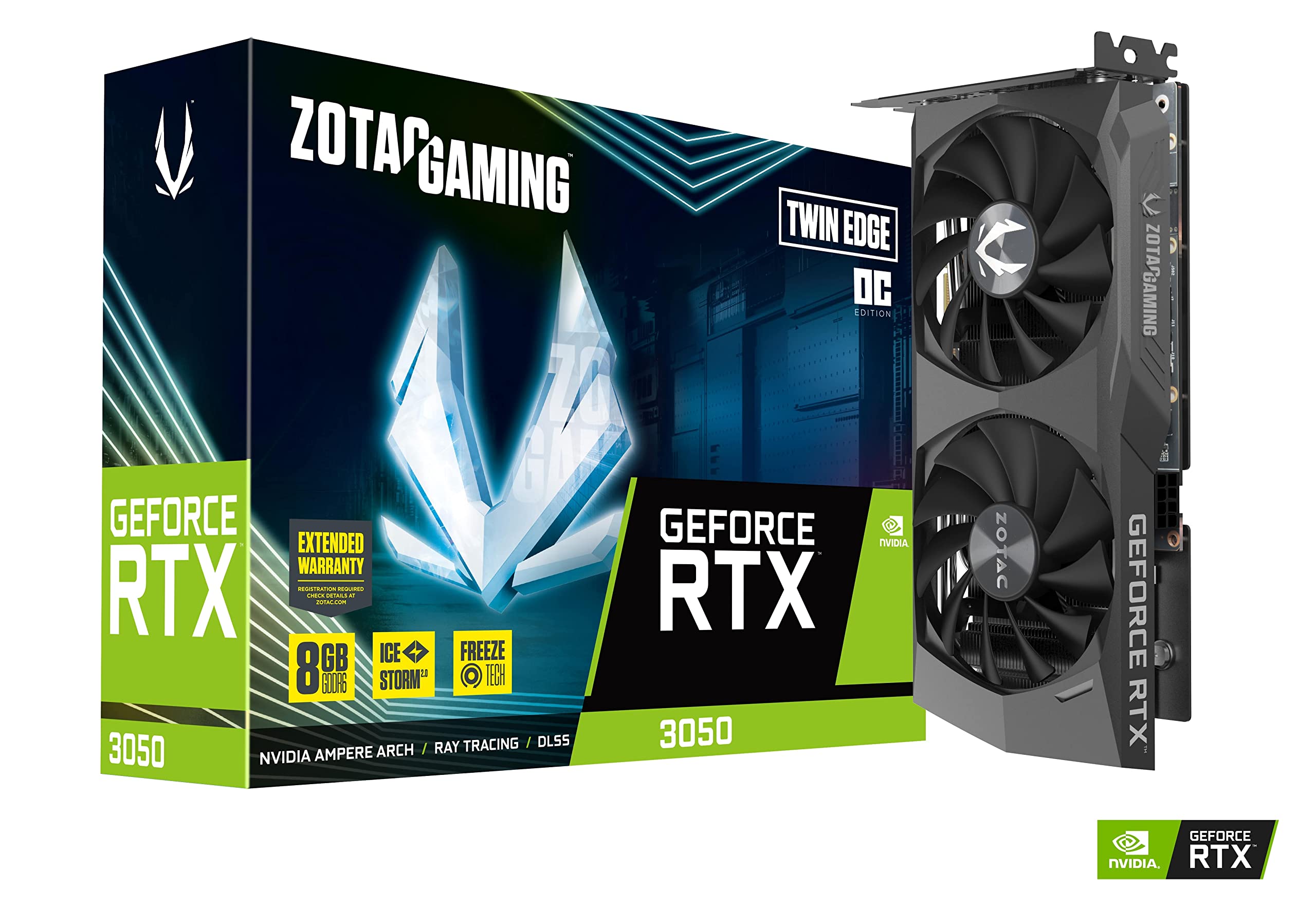Amazon | ZOTAC GAMING GeForce RTX 3050 Twin Edge OC グラフィックス