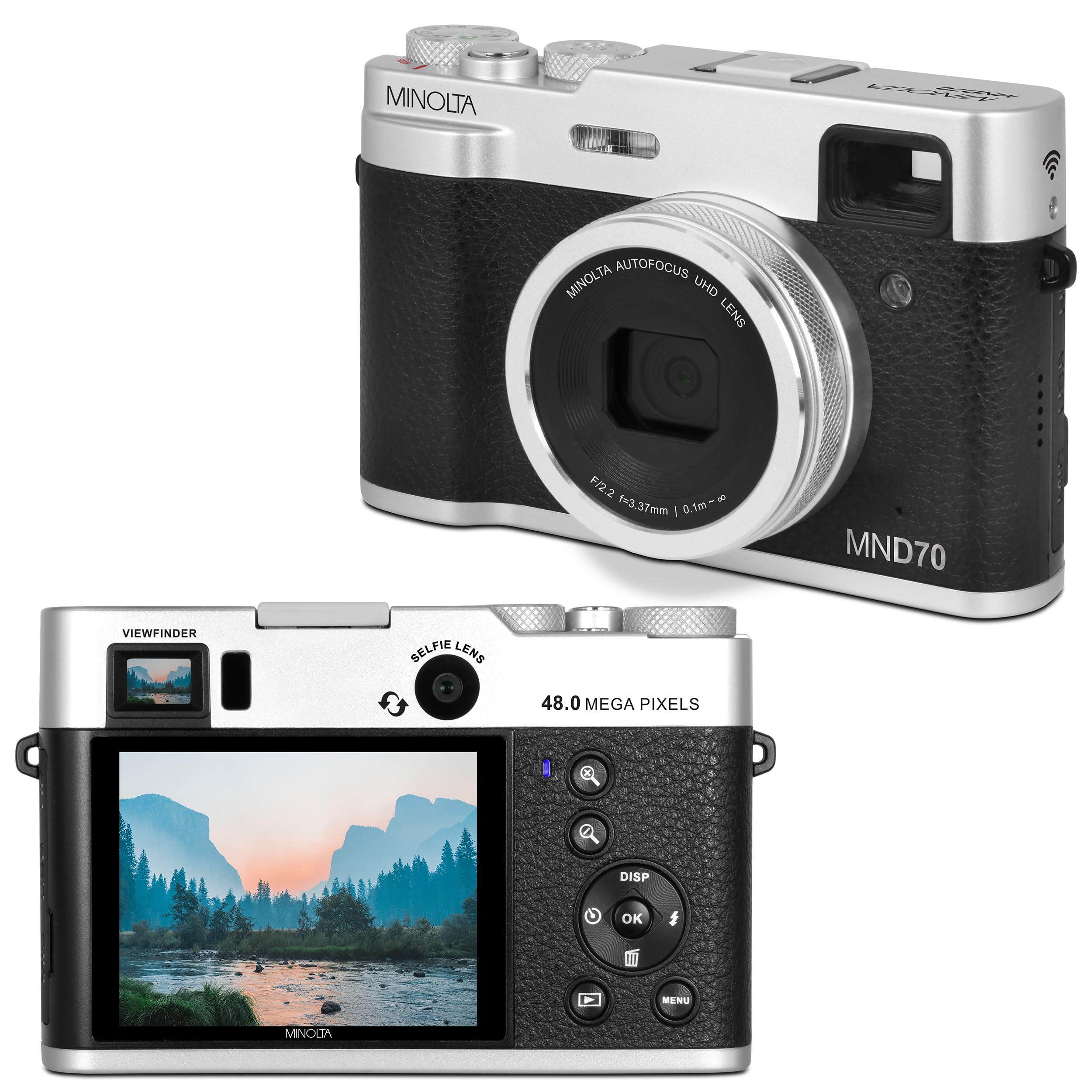 Amazon.com : Minolta Retro Digital Camera – 48MP Autofocus Compact