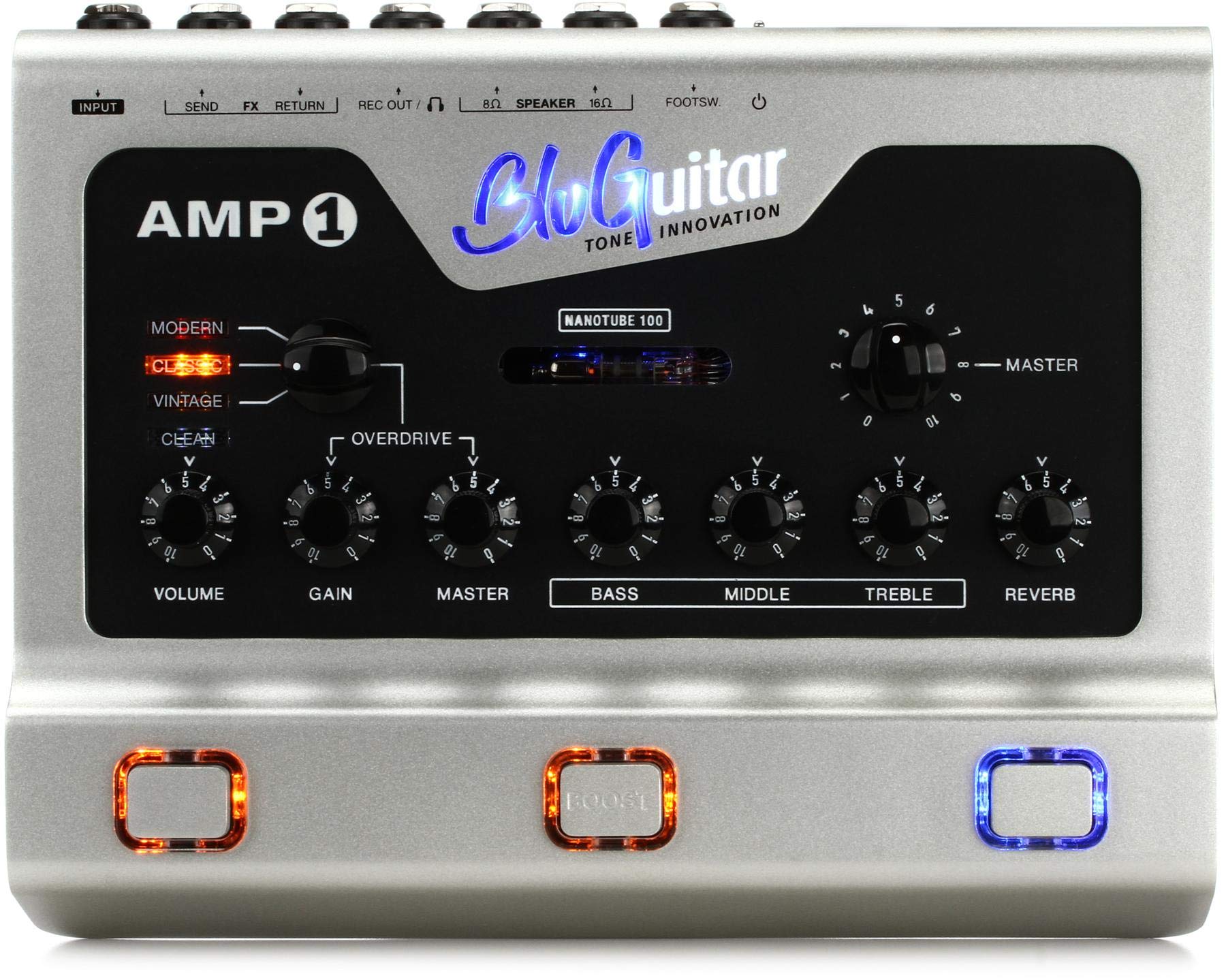 Amazon.com: BluGuitar AMP1 ME Mercury Edition 100-Watt 4-Channel