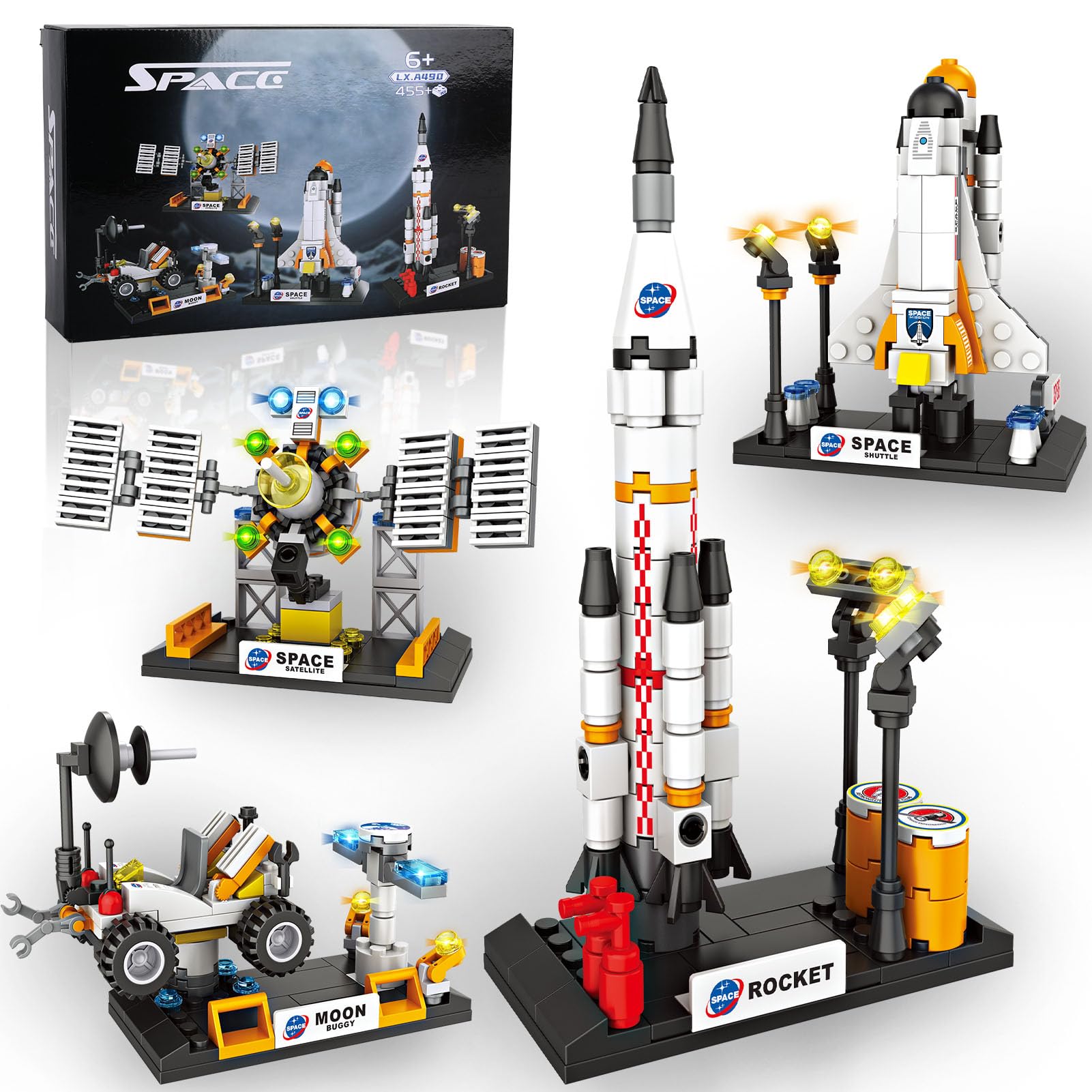 Amazon.com: Space Exploration Shuttle Toys for Boys, STEM