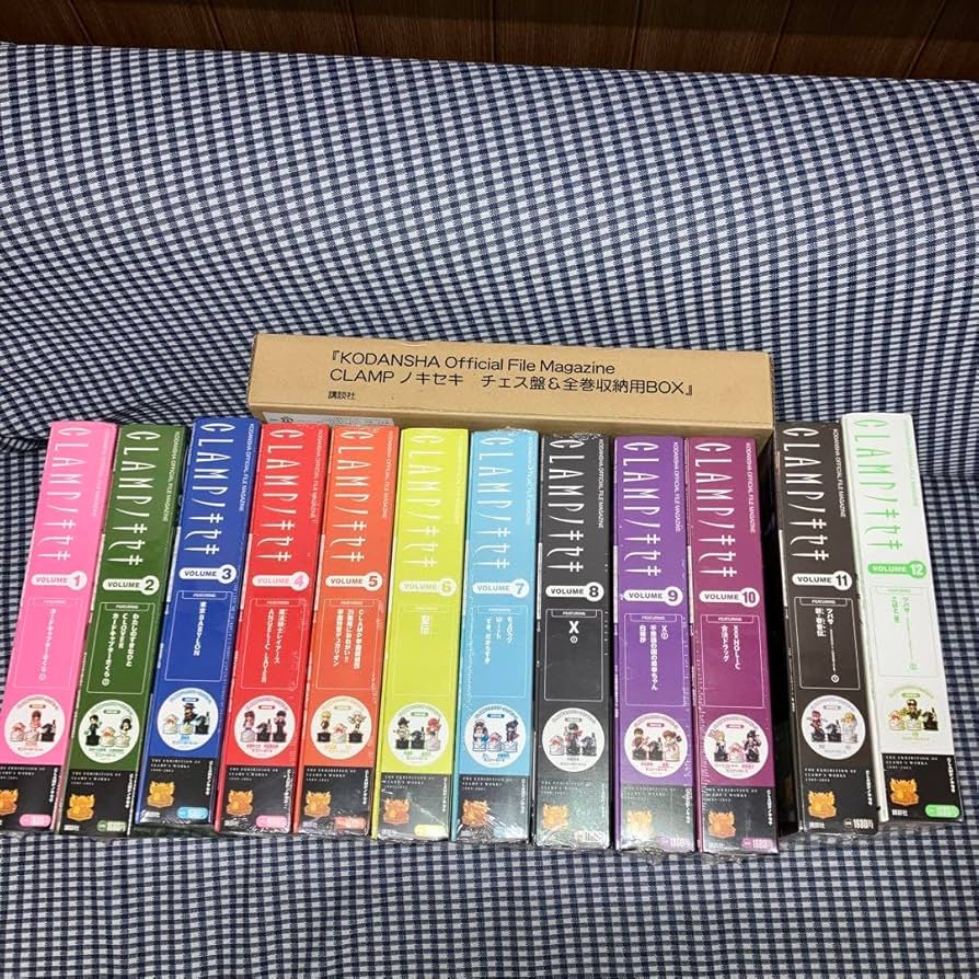 Amazon.co.jp: CLAMPノキセキ全12巻シ+ チェス盤&全巻収納用BOXセット