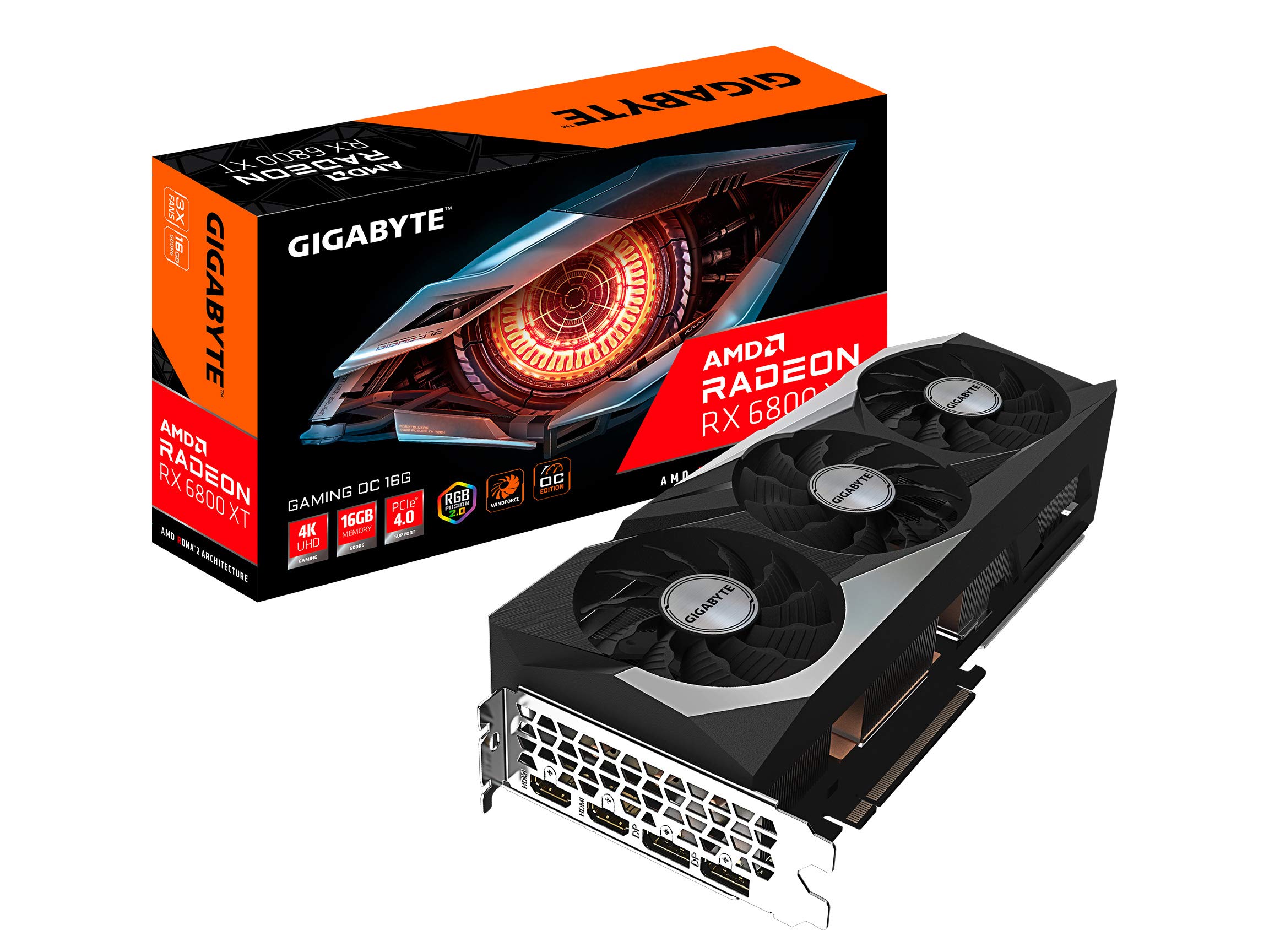 Amazon | GIGABYTE AMD Radeon RX 6800 XT ゲーミング OC 16G