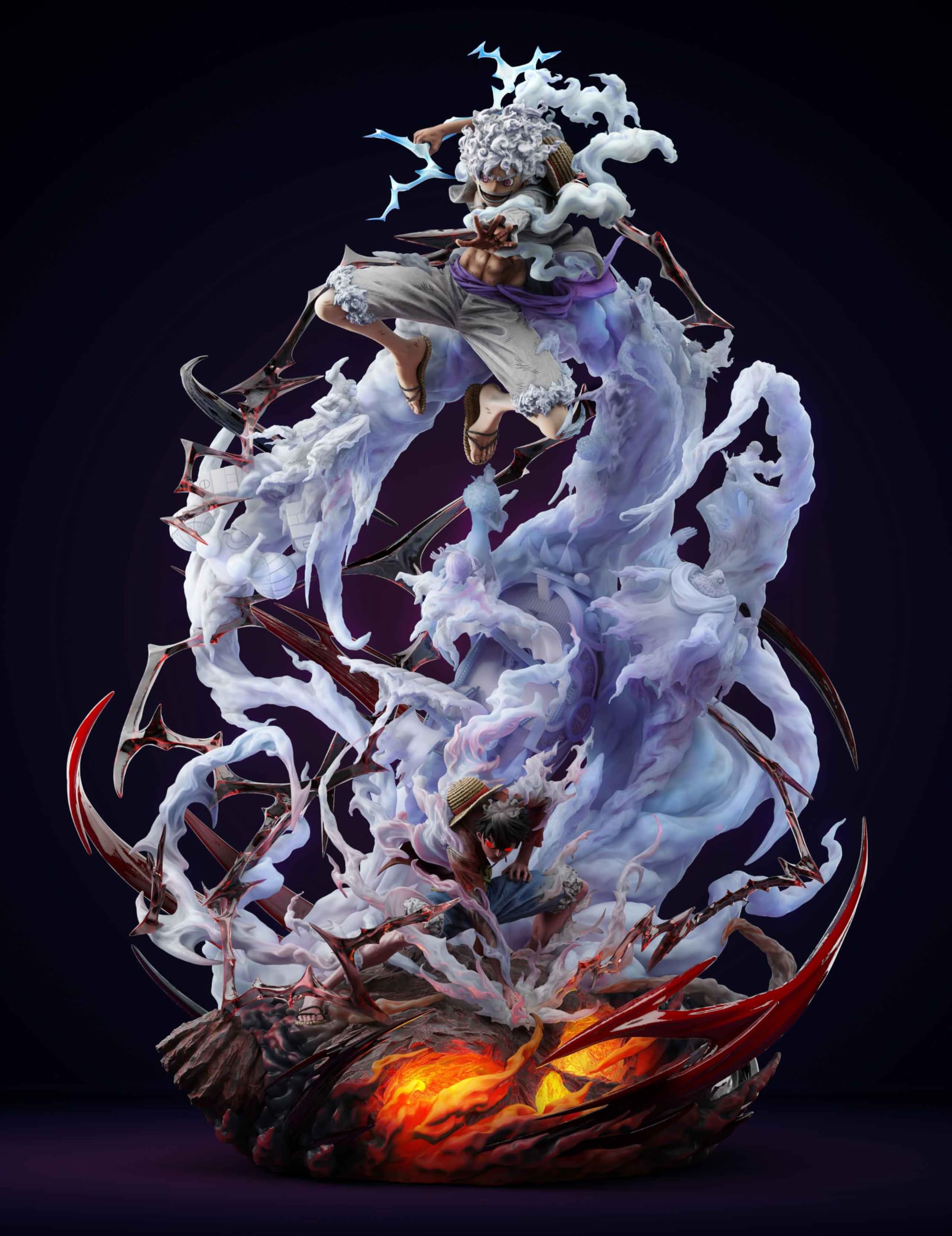 Amazon | モンキー・D・ルフィ フィギュア 1/4スケール 塗装済み完成品