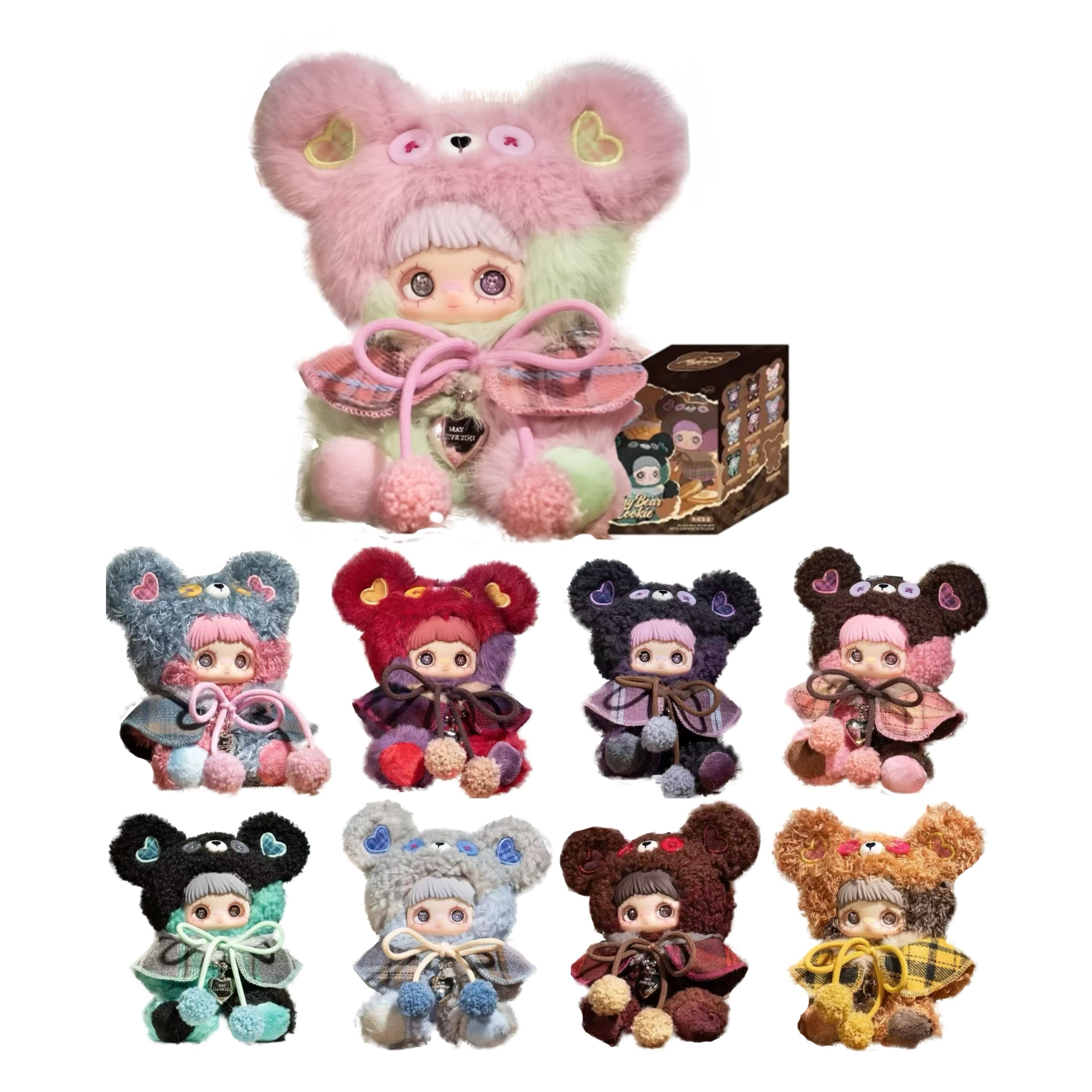 Amazon.co.jp: MayMei メイメイ クッキーベアシリーズ ぬいぐるみ