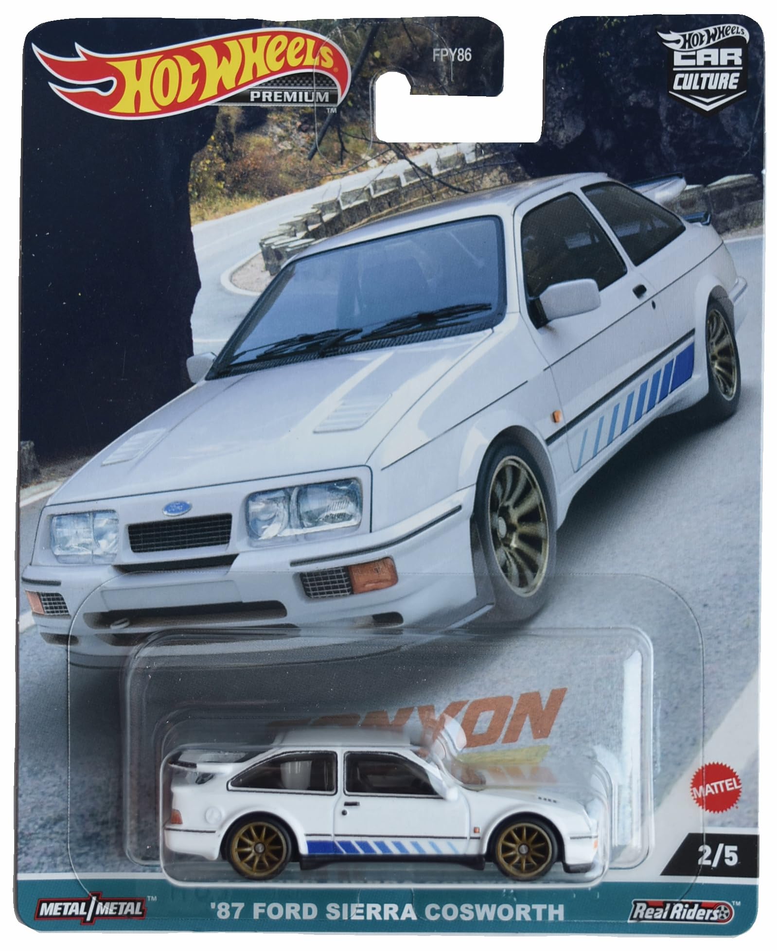 Amazon.com: Hot Wheels '87 Ford Sierra Cosworth, Premium Car