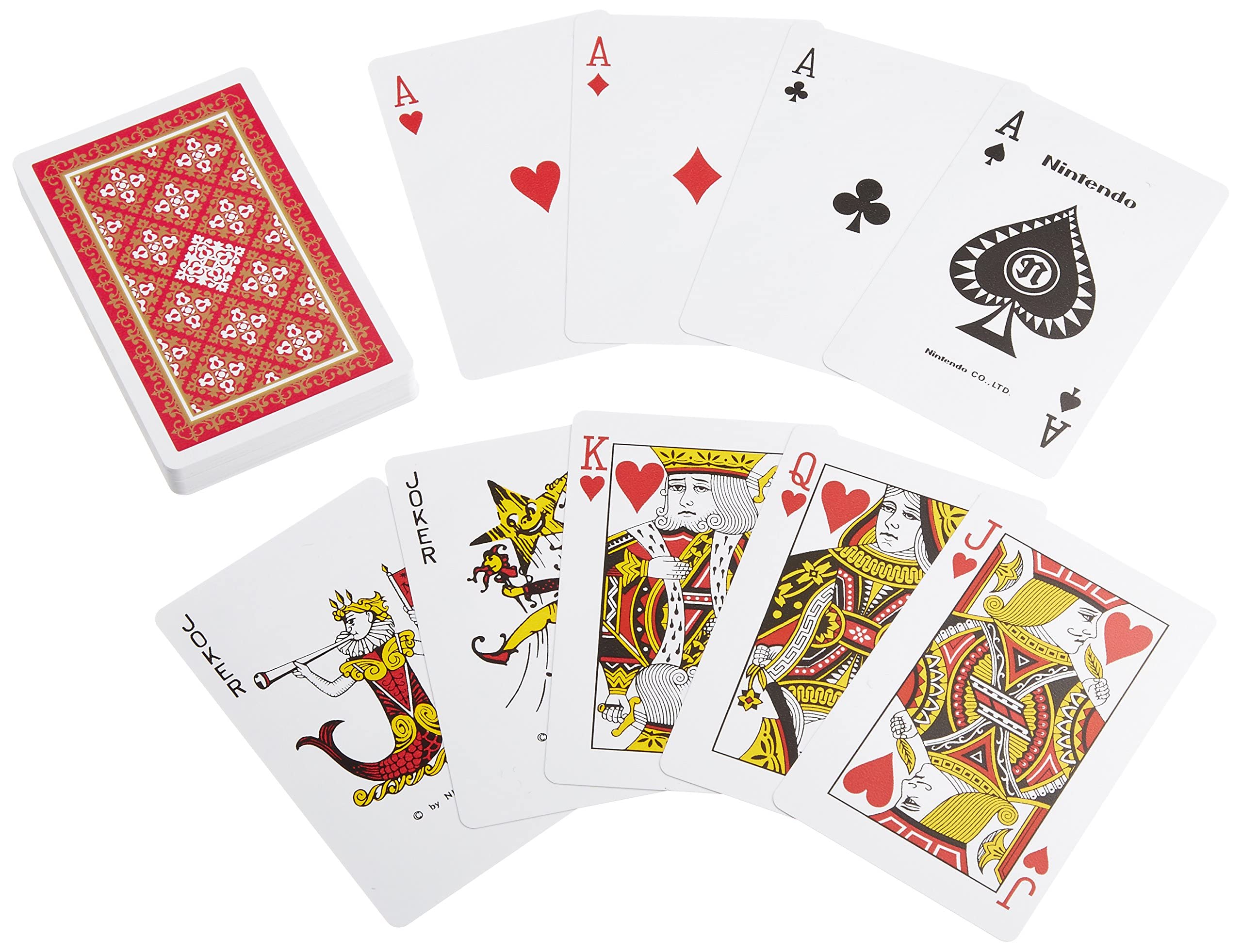 Amazon.co.jp: Nintendo Playing Cards Nap 622 (Red) : Toys & Games