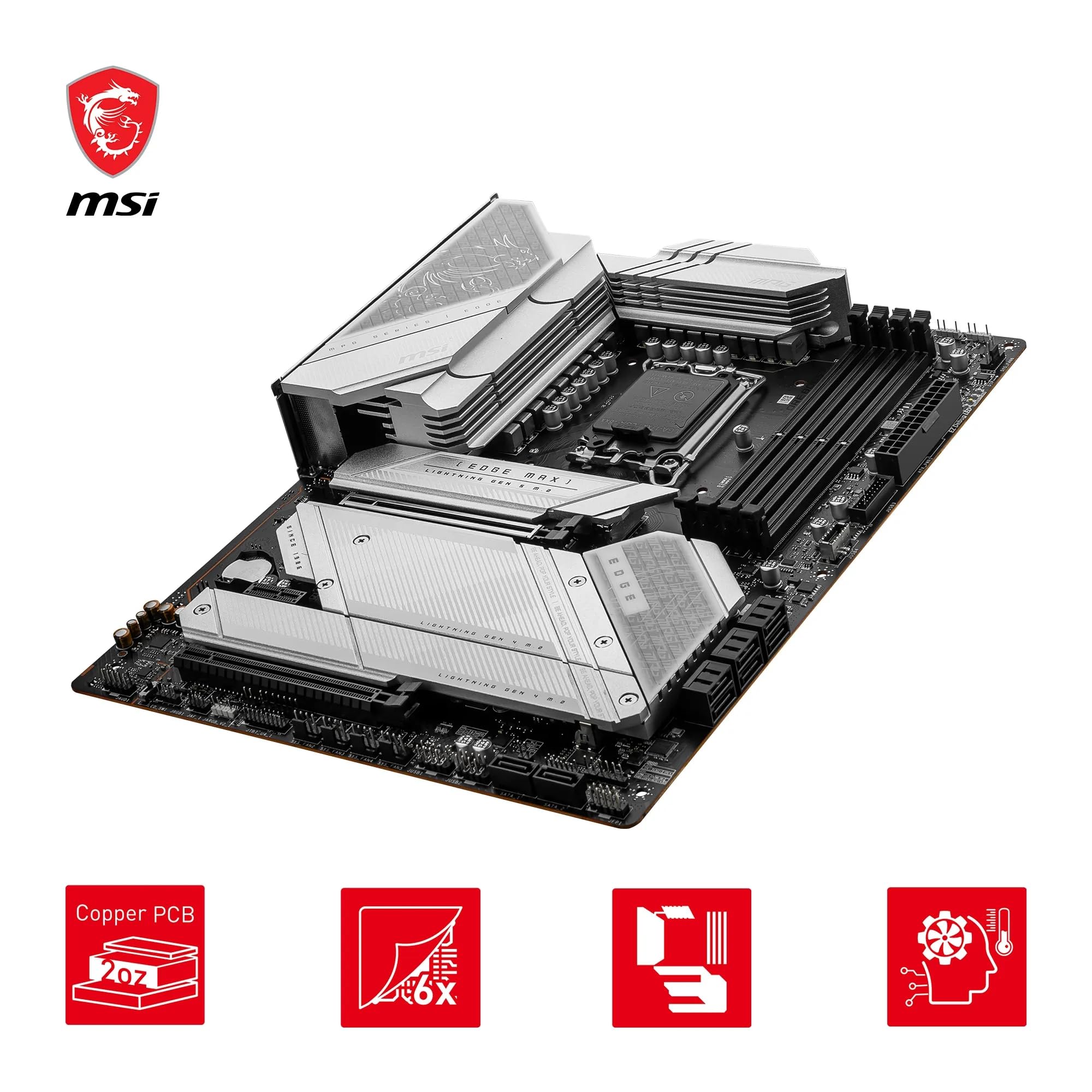 Amazon.co.jp: MSI MPG Z790 EDGE TI MAX WIFIマザーボード、ATX