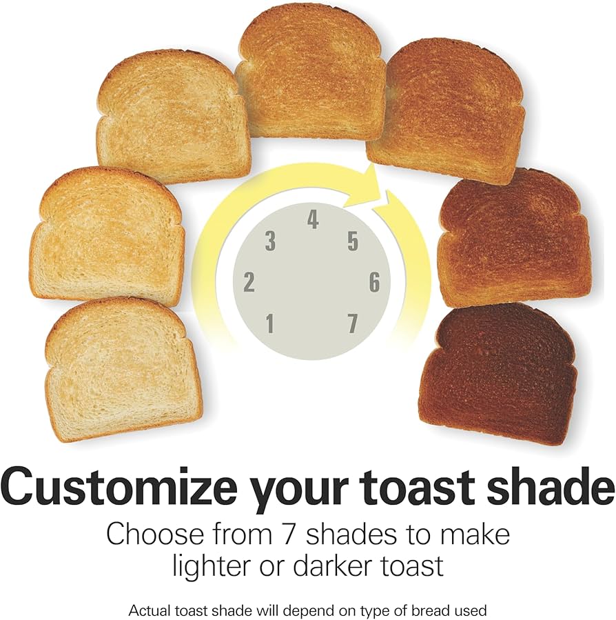 Amazon.com: Hamilton Beach 4 Slice Toaster with Extra-Wide Slots