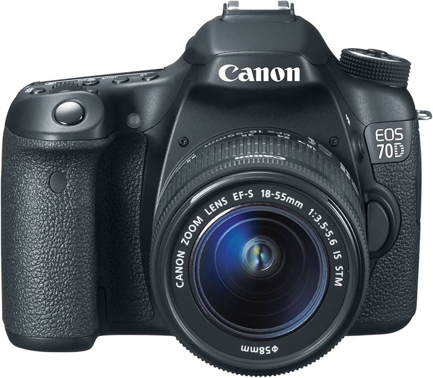 Amazon.com : Canon EOS 70D Digital SLR Camera with 18-55mm STM