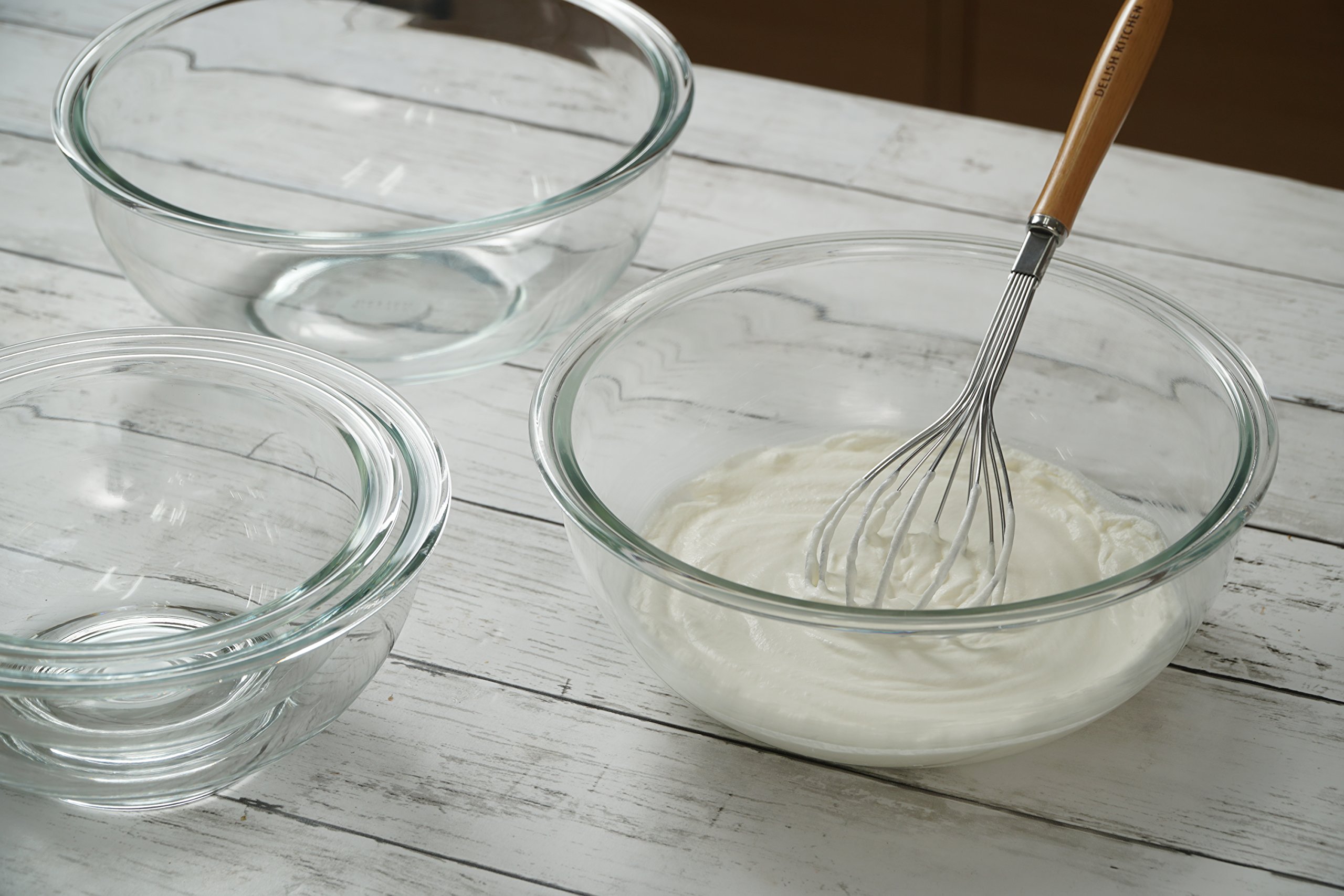 Amazon｜DELISH KITCHEN パール金属 ボール クリアー 940ml ガラス