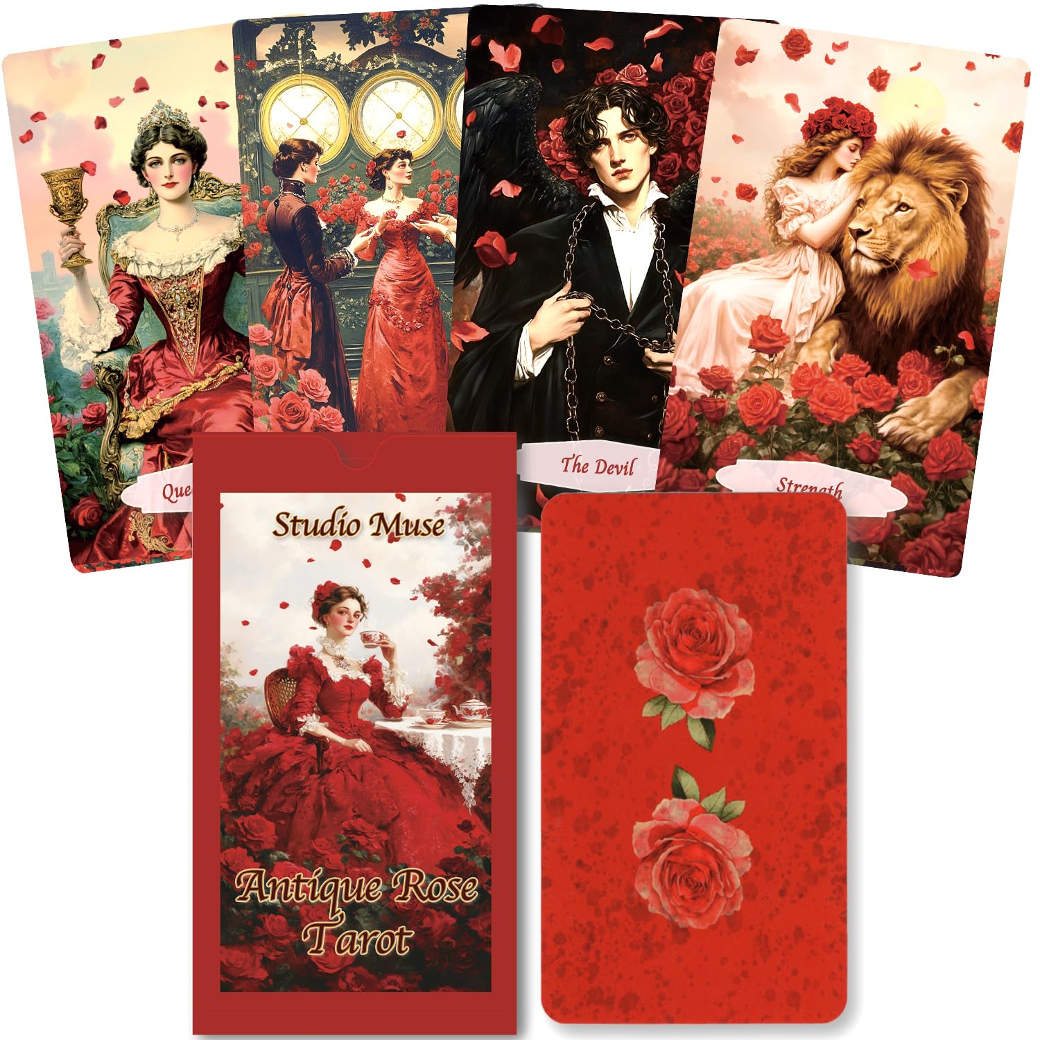 Amazon.co.jp: 【正規輸入・少部数】Antique Rose Tarot アンティーク